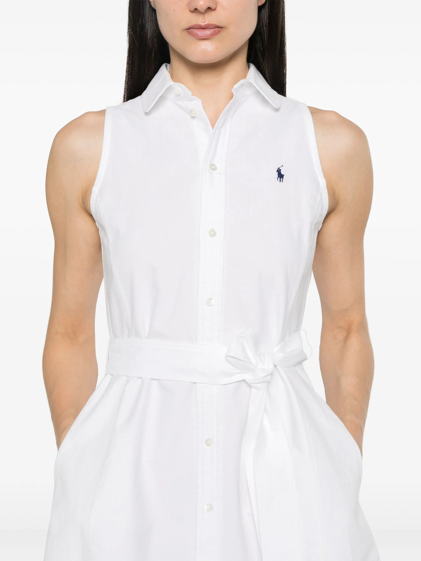 Polo-Pony shirt mini dress