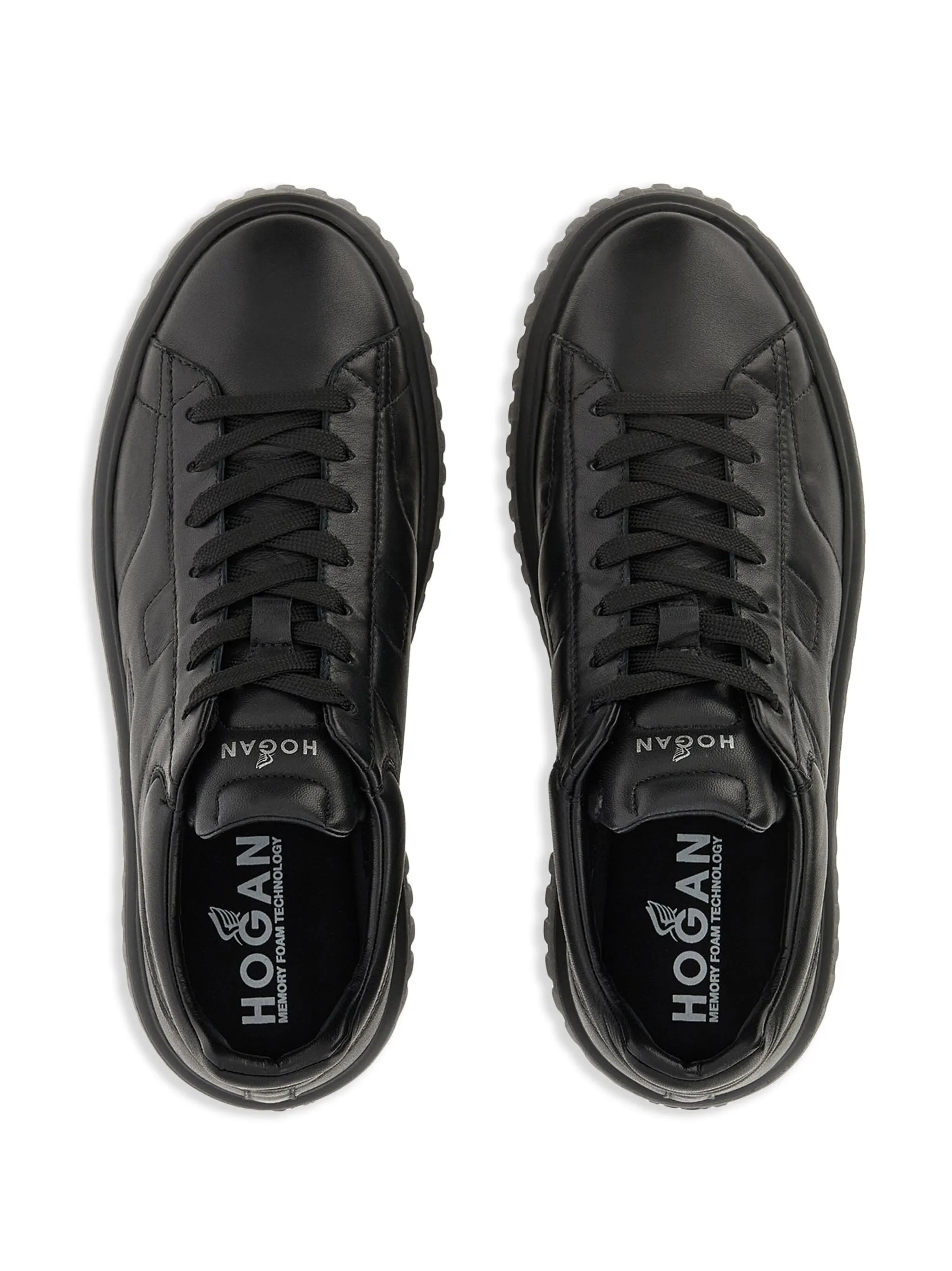 H-Stripes leather sneakers