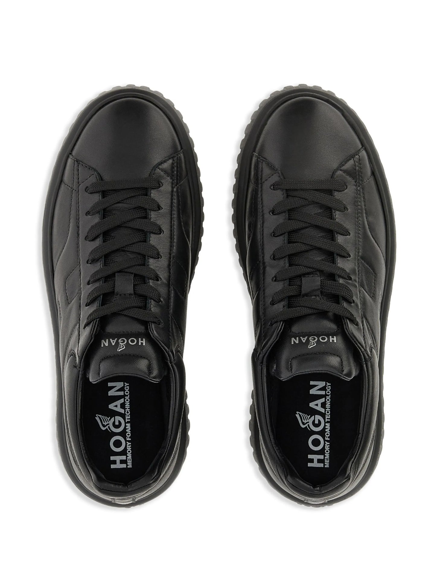 H-Stripes leather sneakers