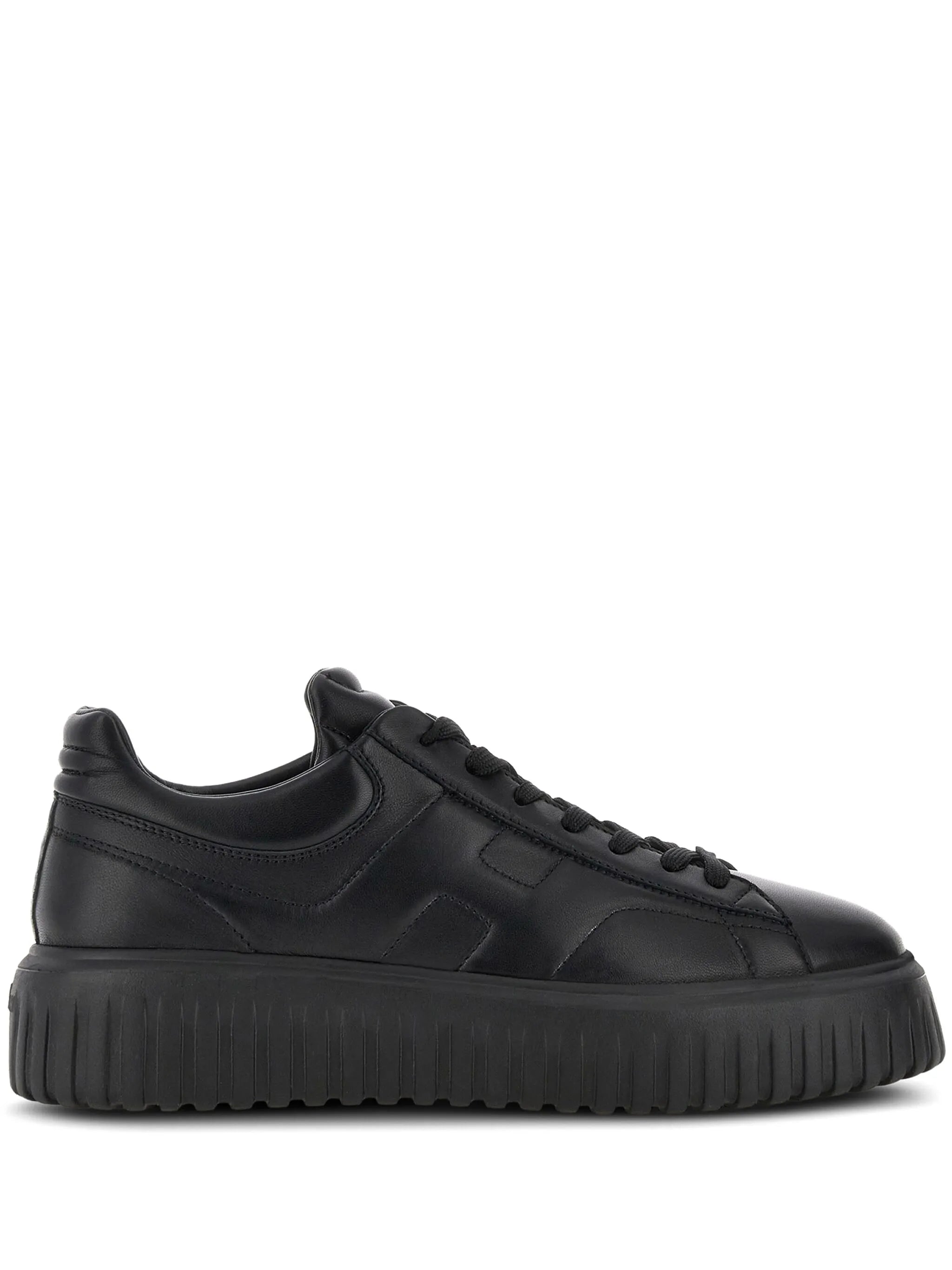 H-Stripes leather sneakers