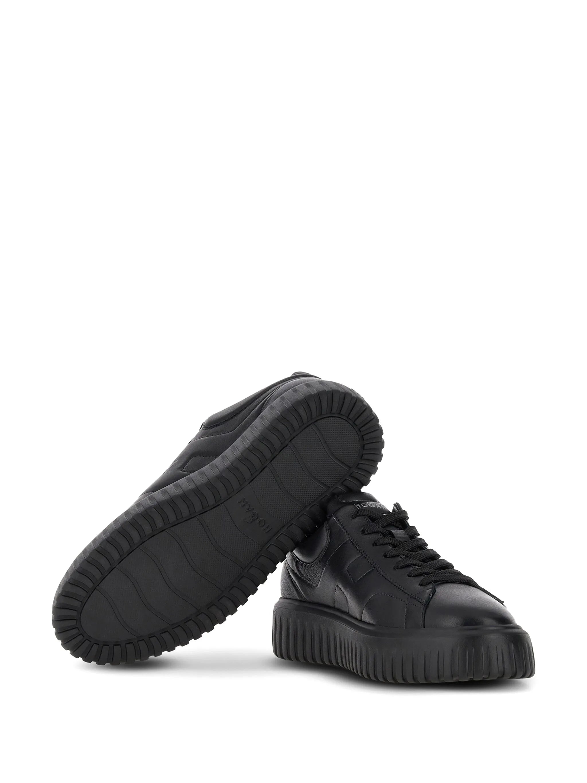 H-Stripes leather sneakers