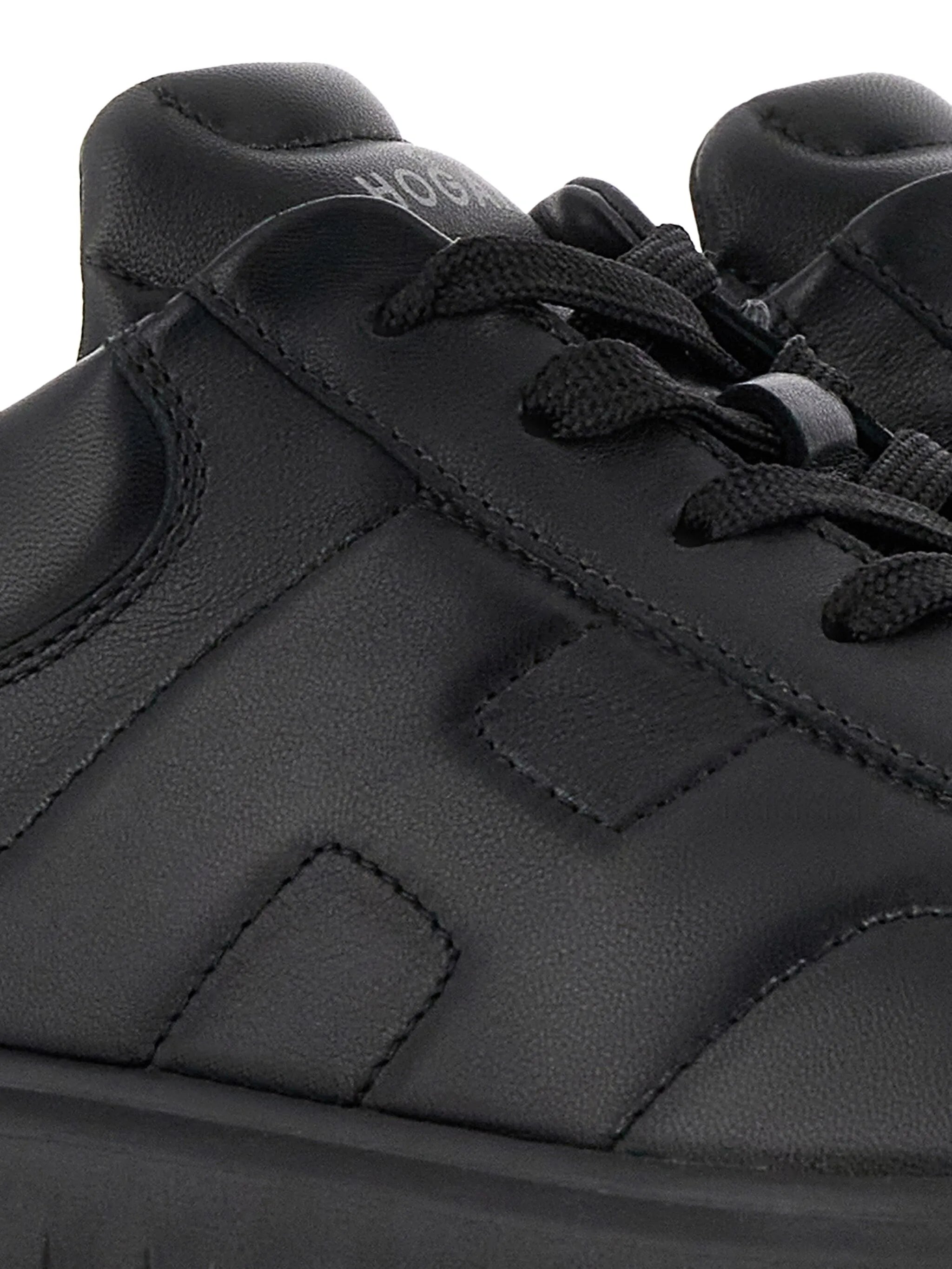 H-Stripes leather sneakers