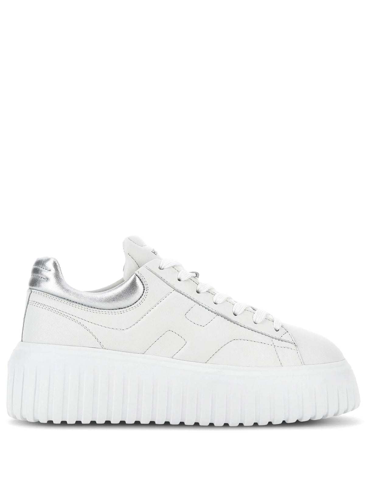 H-Stripes platform leather sneakers
