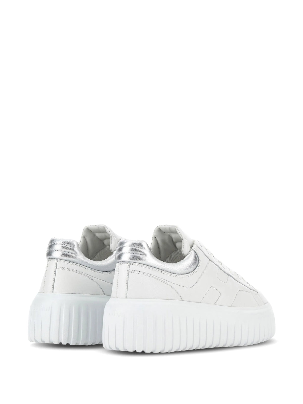 H-Stripes platform leather sneakers