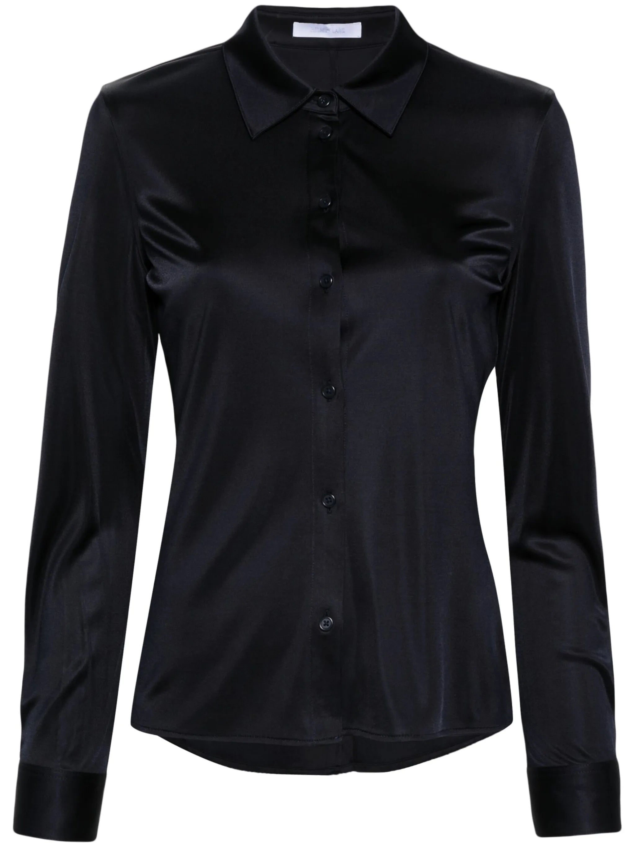 classic-collar jersey shirt