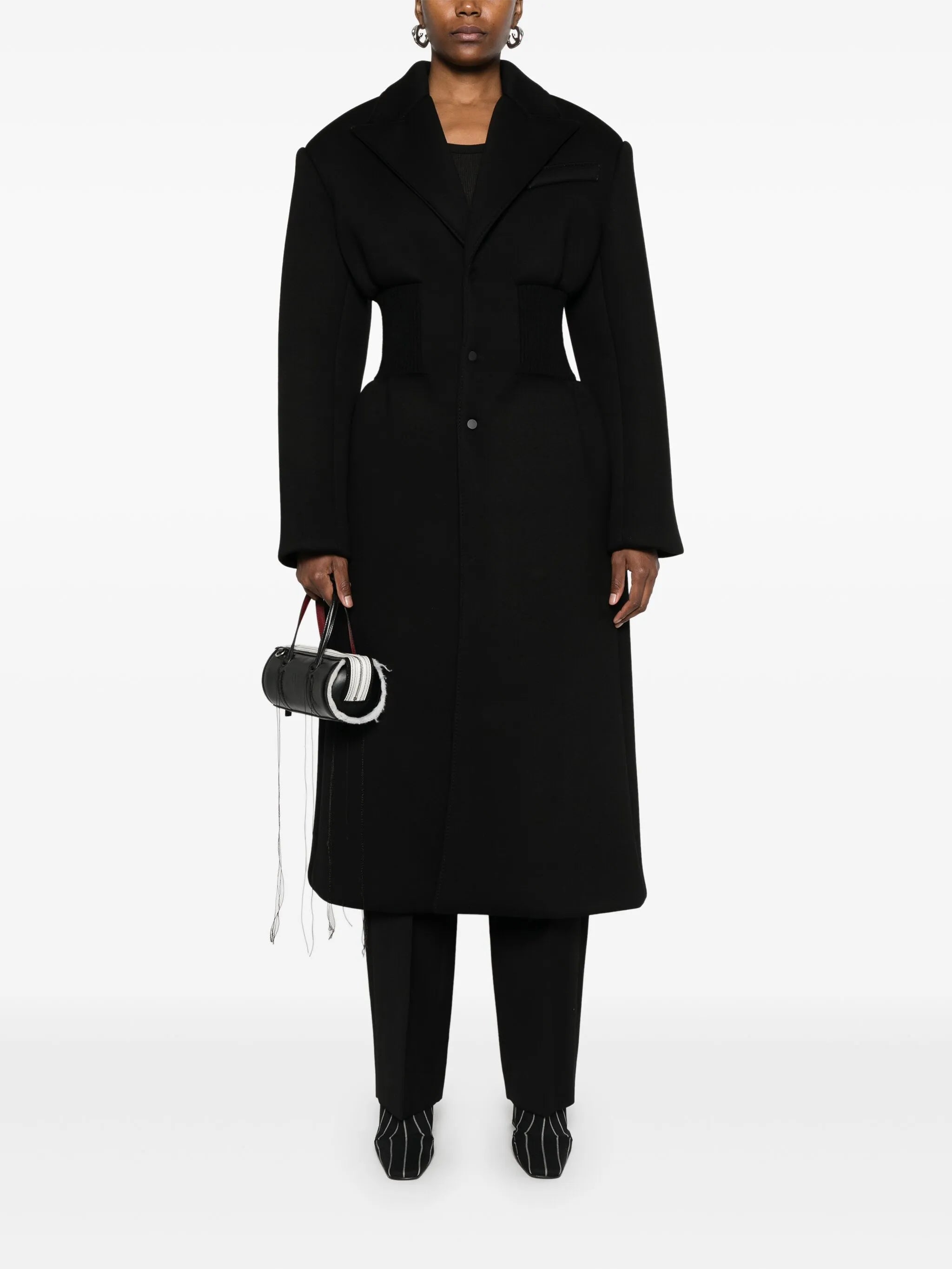 single-breasted coat