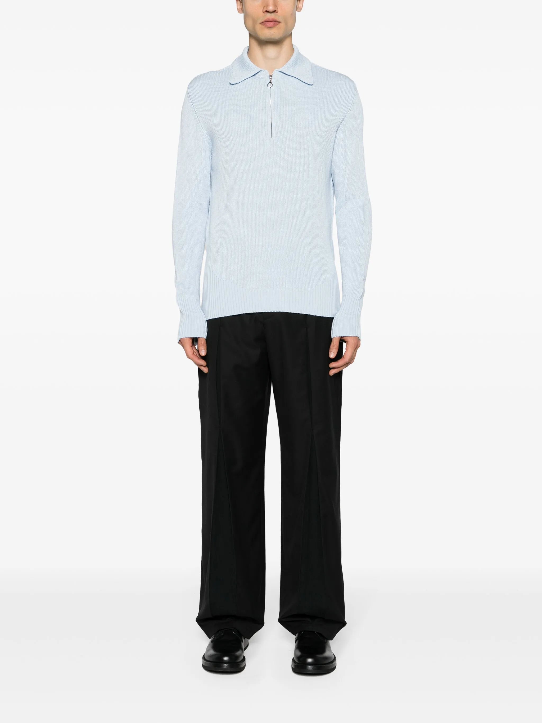 Lancet half-zip jumper