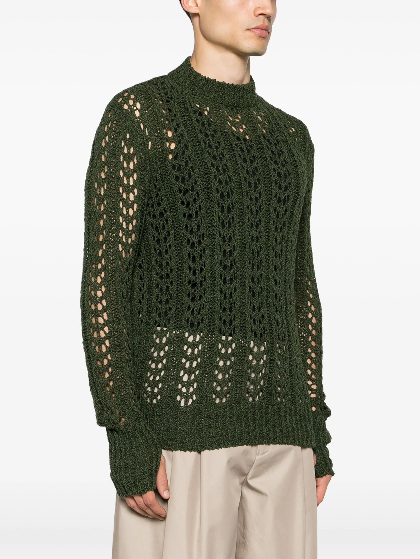 Redos open-knit jumper