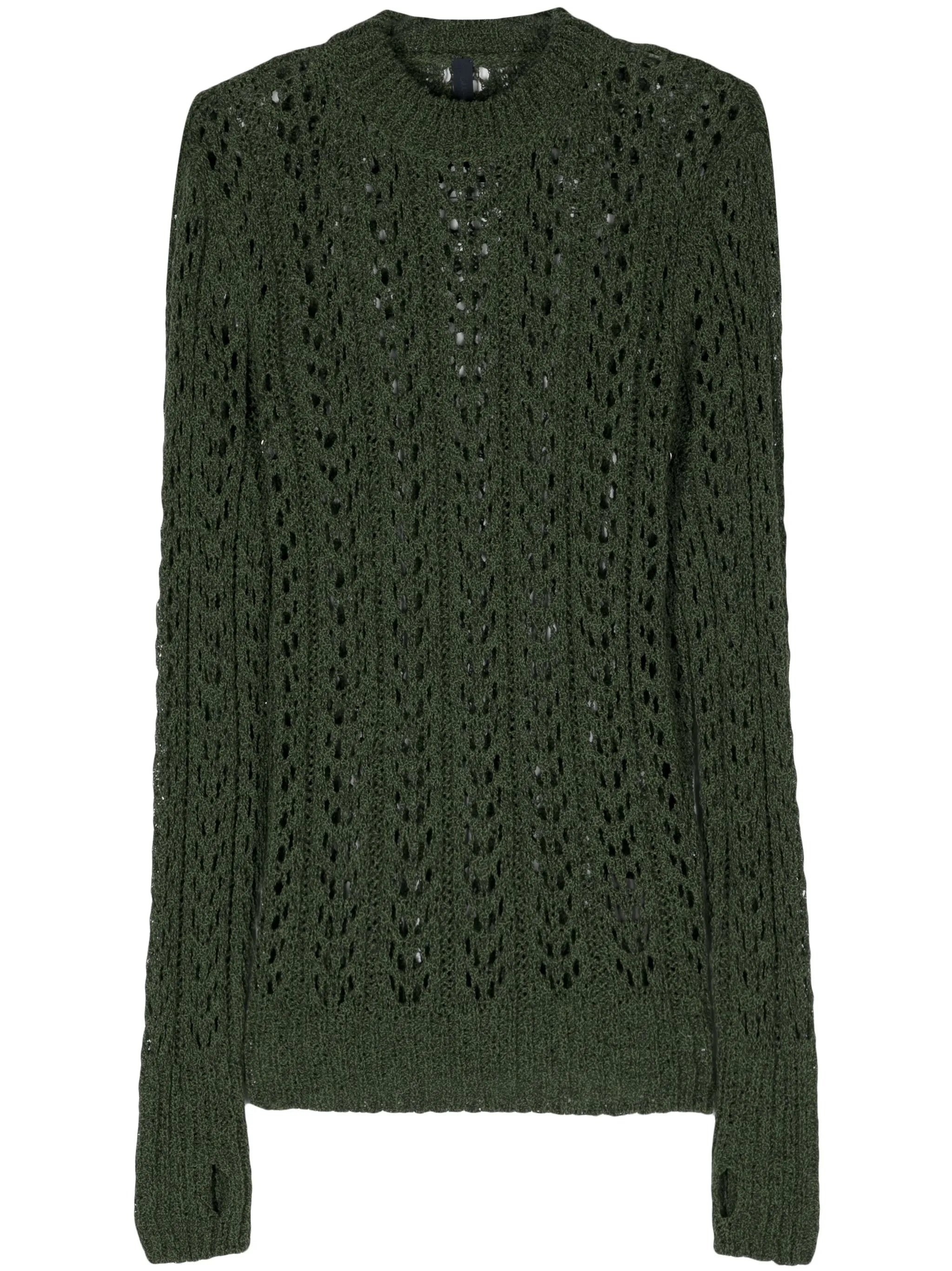 Redos open-knit jumper
