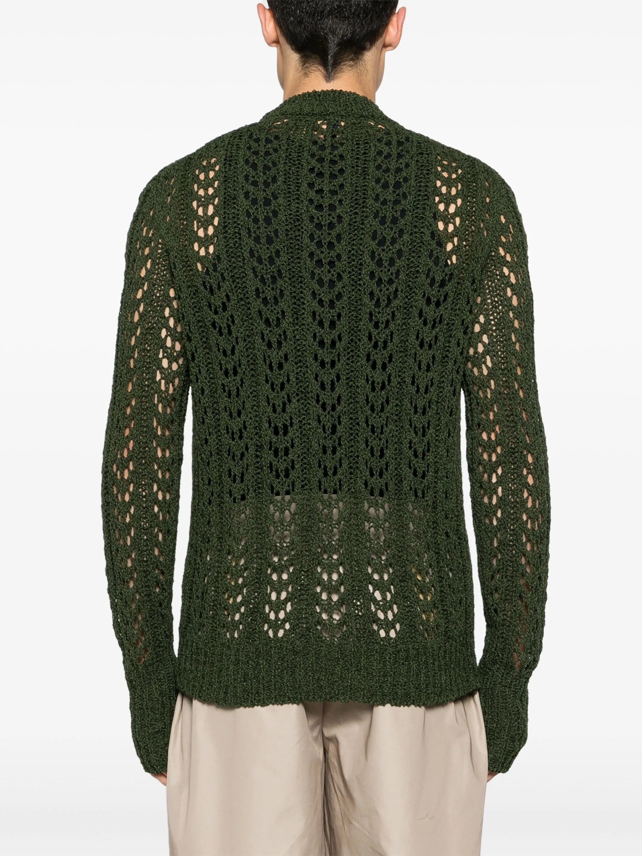 Redos open-knit jumper