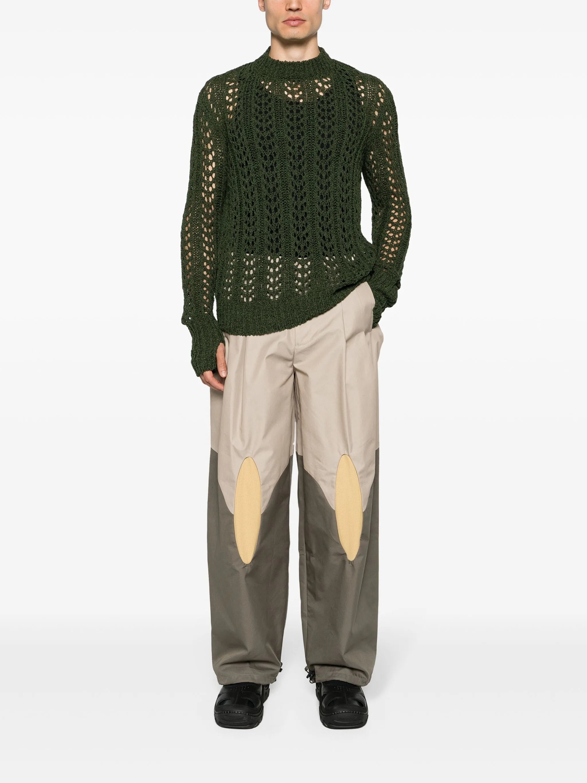 Redos open-knit jumper