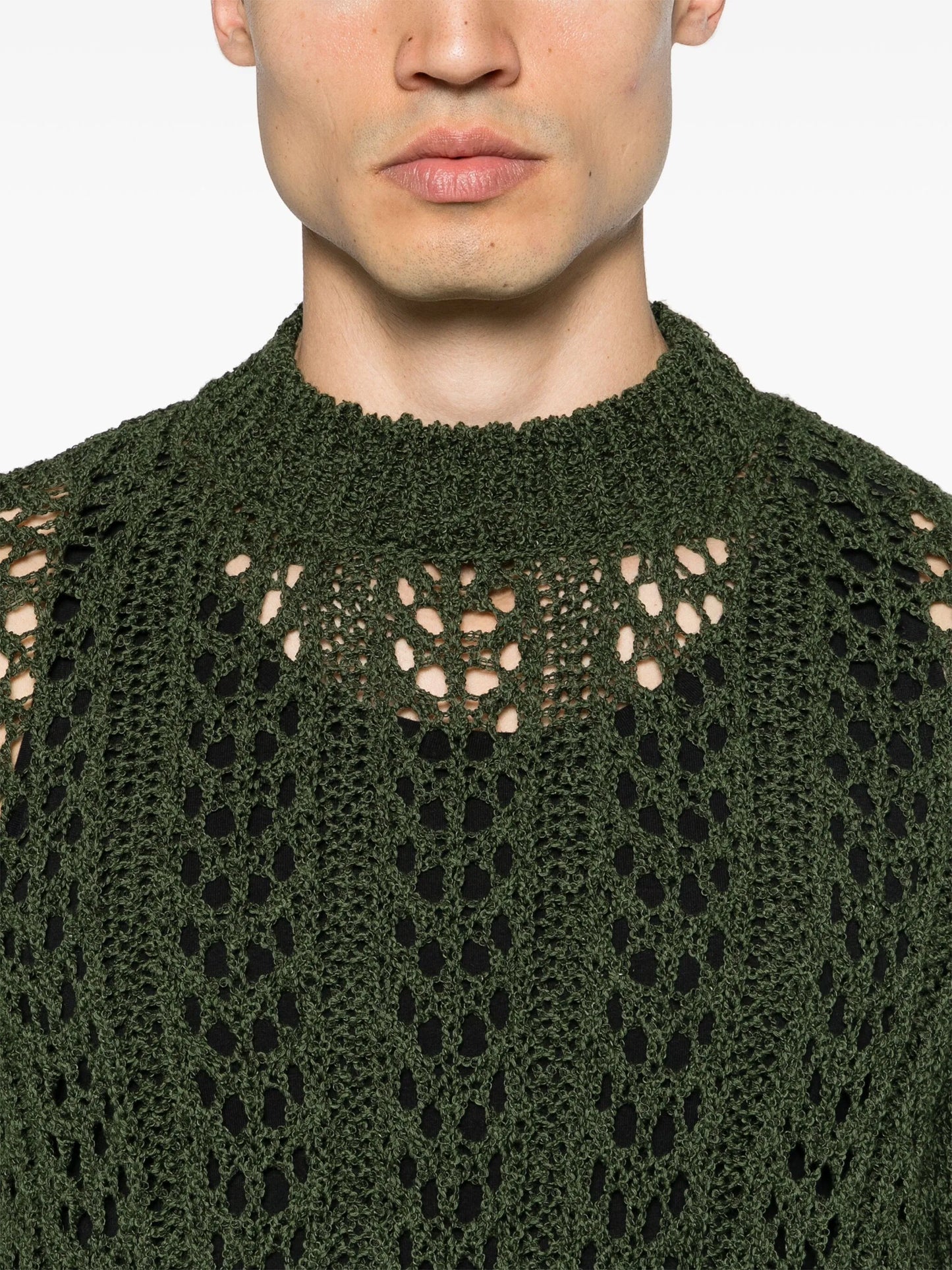 Redos open-knit jumper