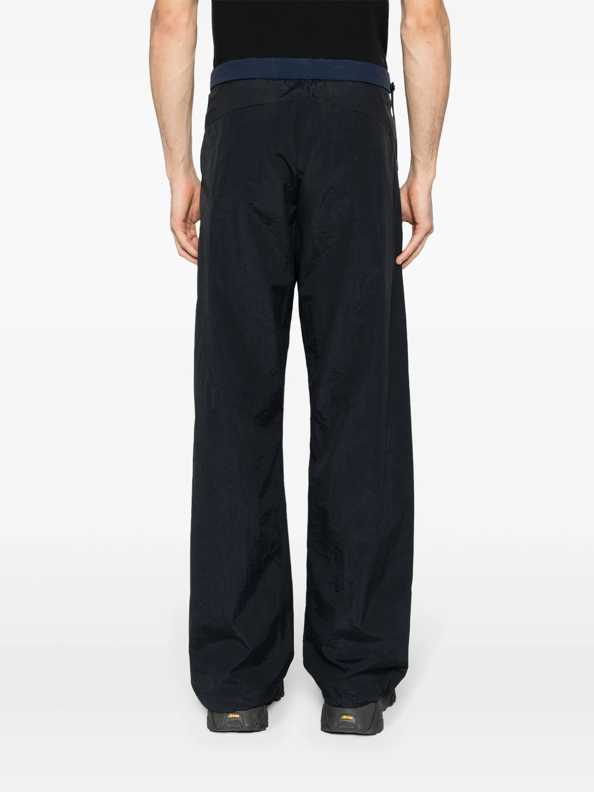 colour-block track pants