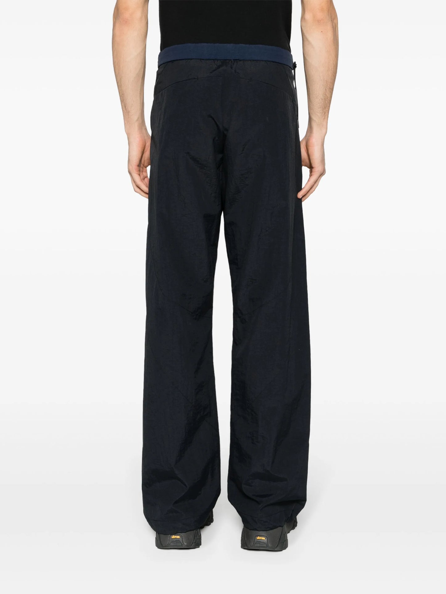 colour-block track pants