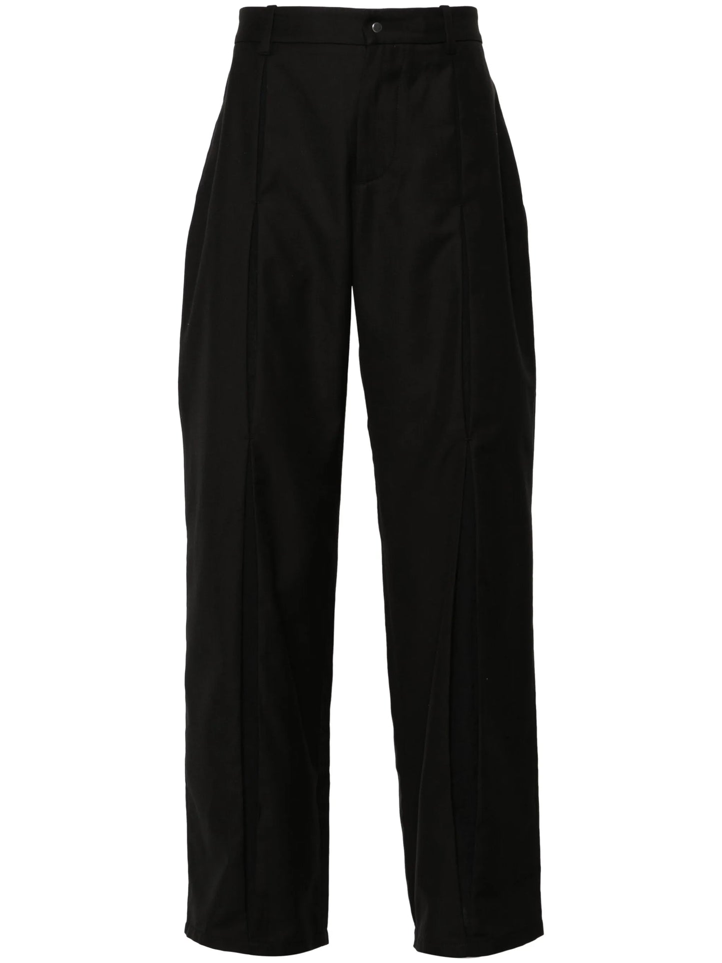 Bellow straight trousers