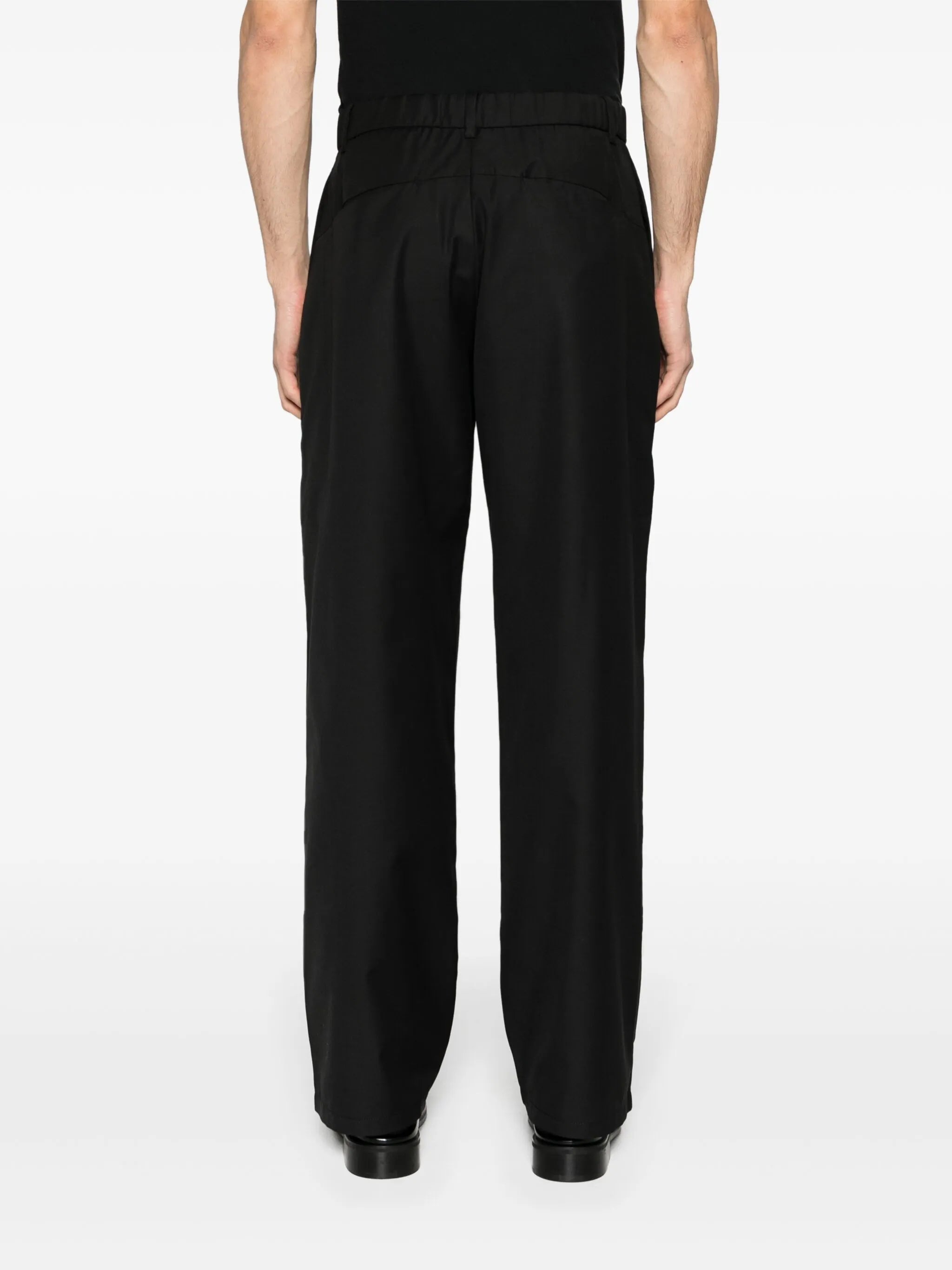 Bellow straight trousers