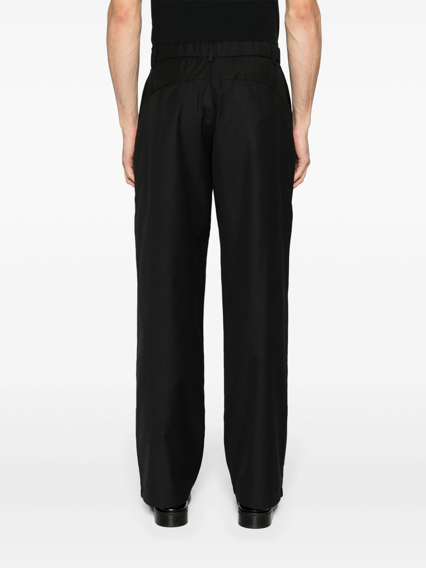 Bellow straight trousers