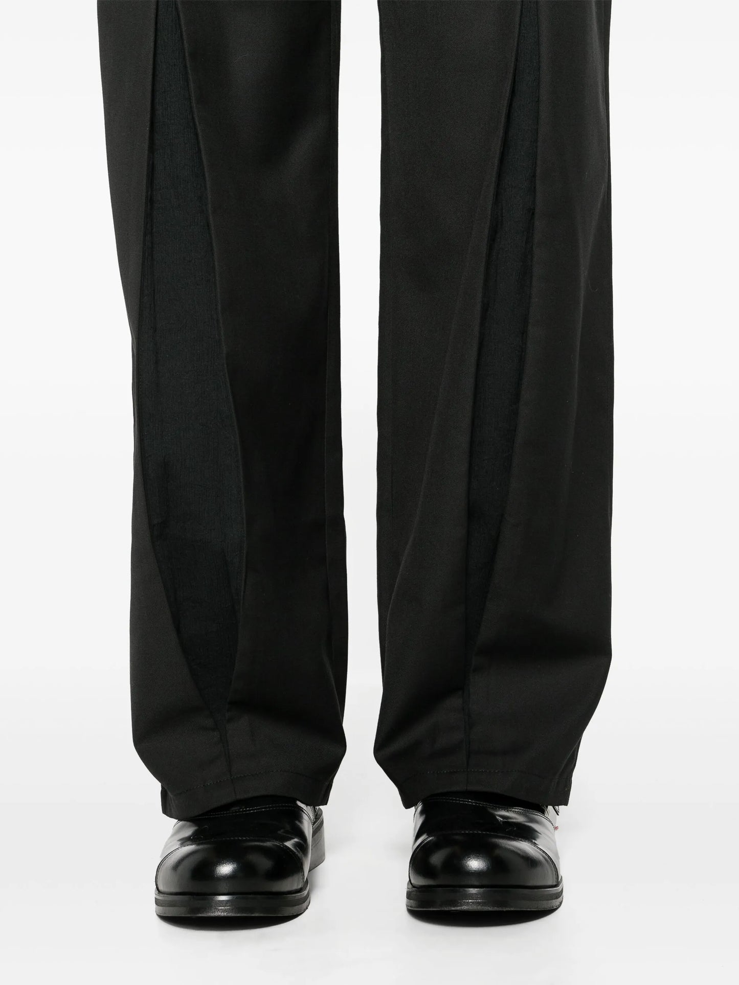 Bellow straight trousers