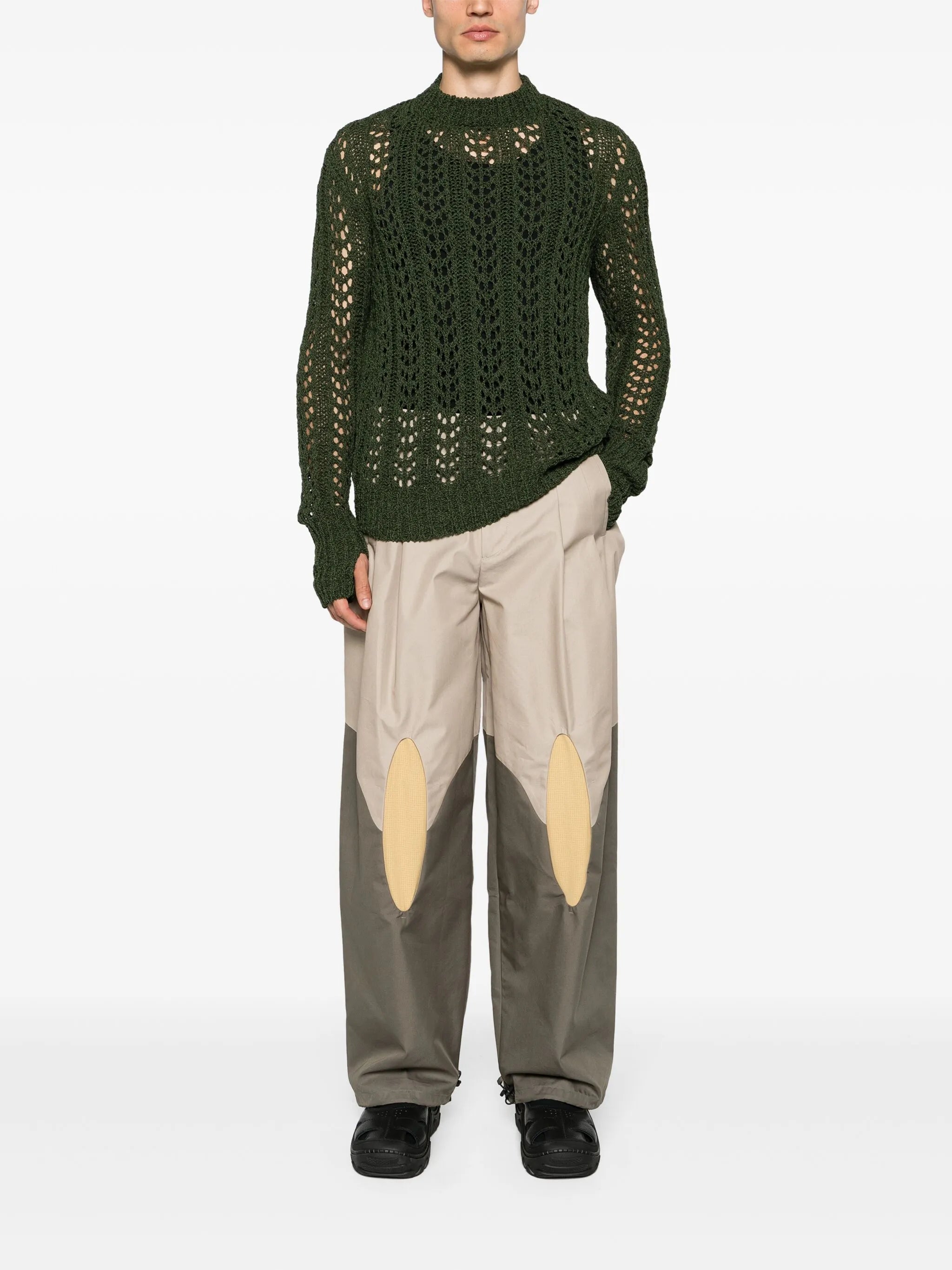 Aperture two-tone track pants