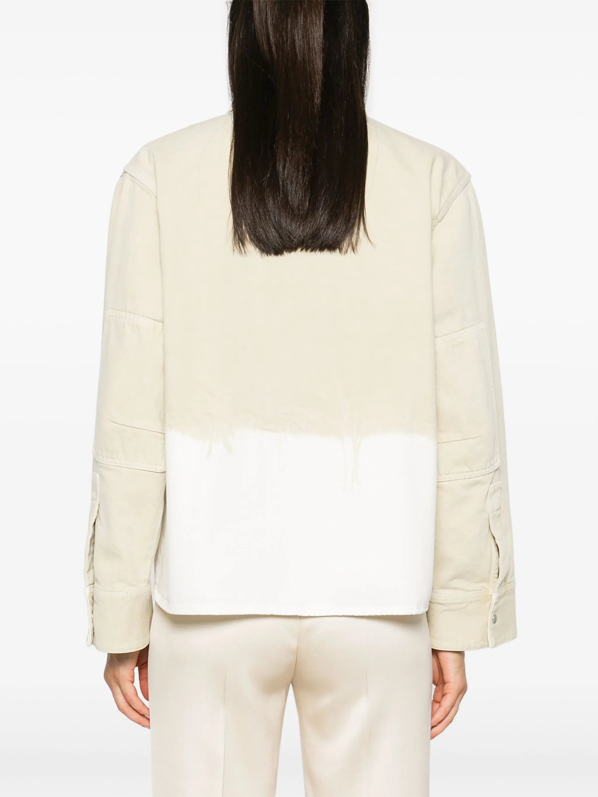 dye-effect jacket