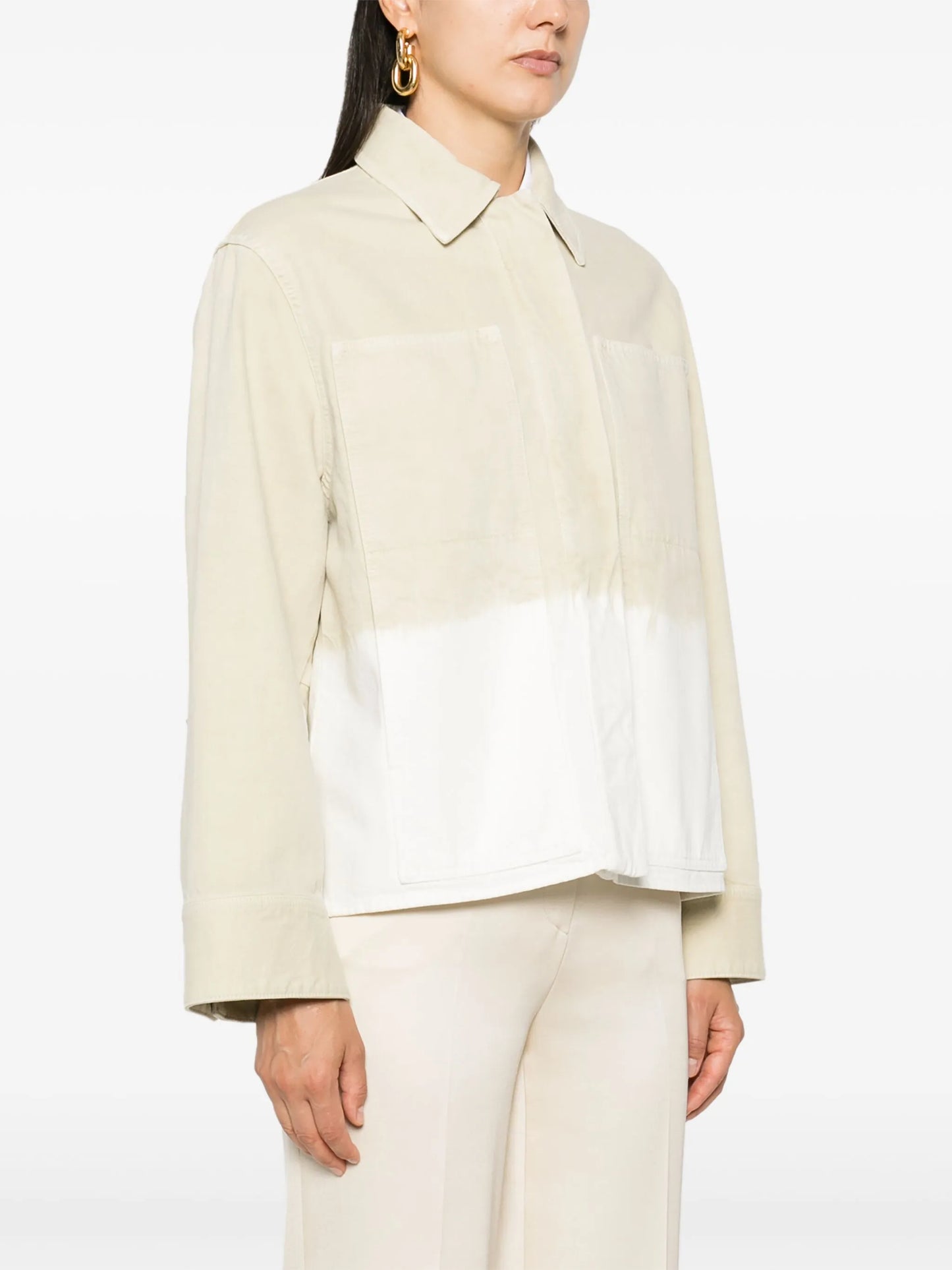 dye-effect jacket