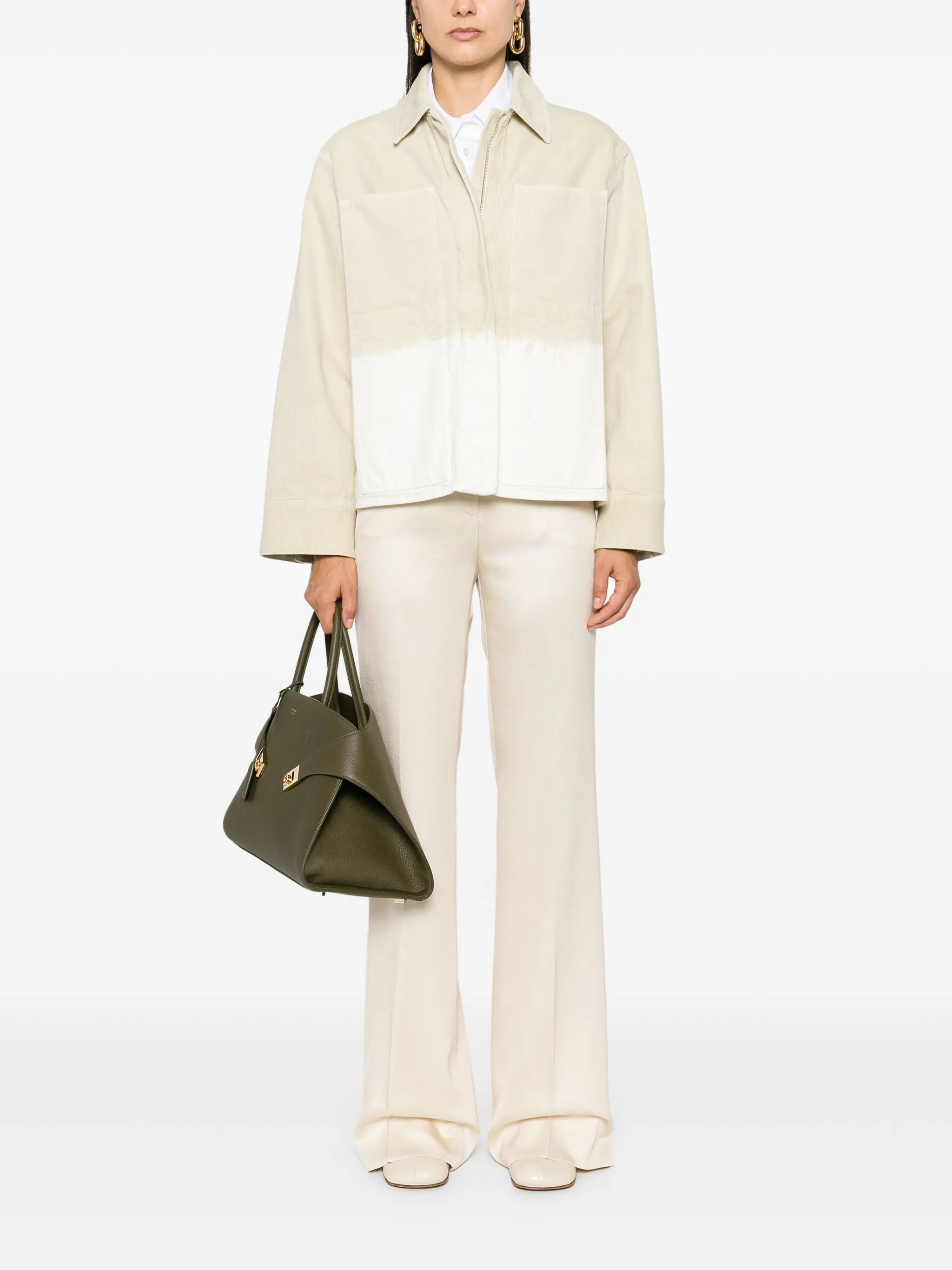 dye-effect jacket