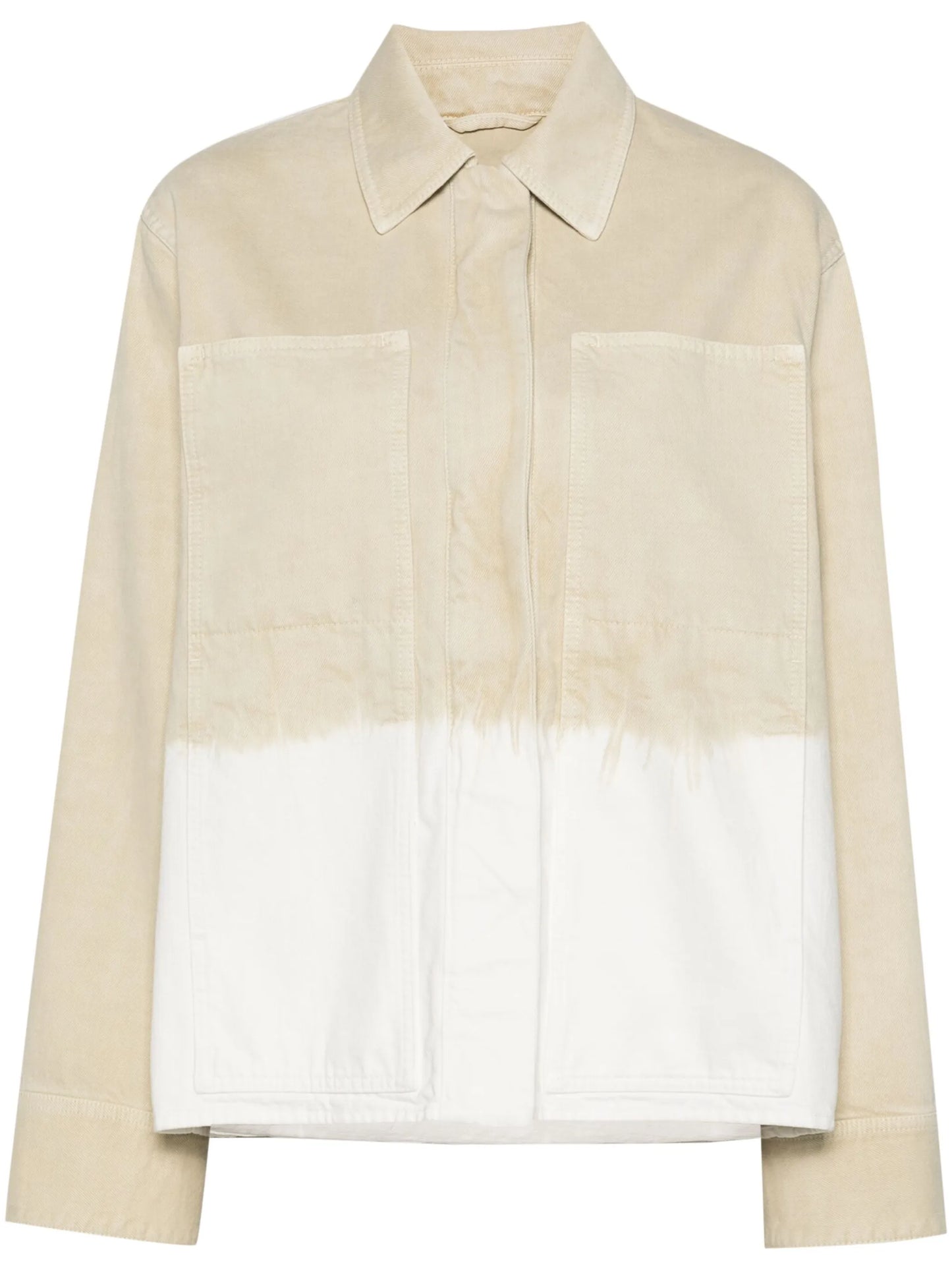 dye-effect jacket