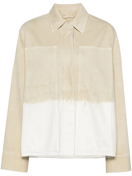 dye-effect jacket