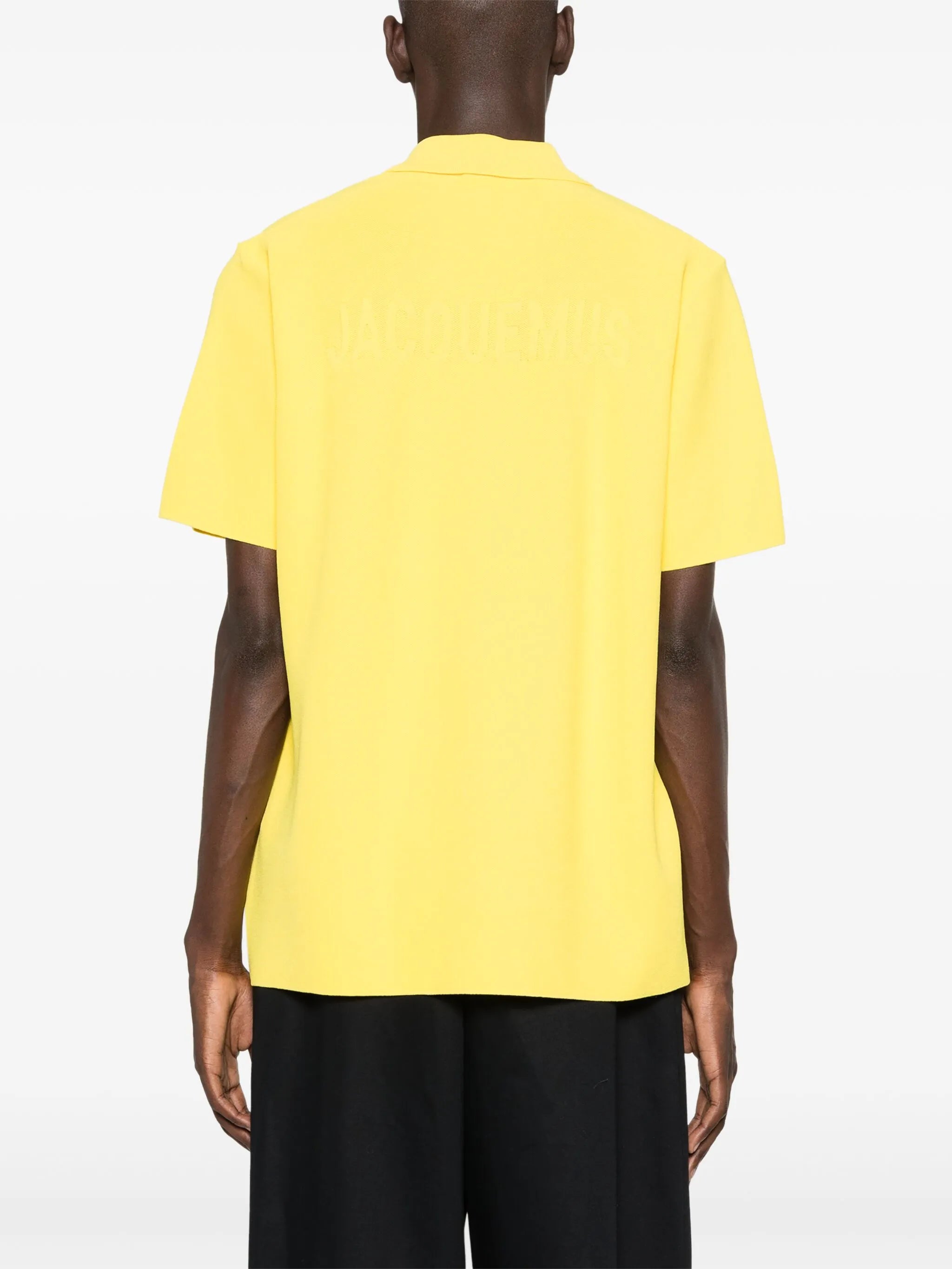Le Polo Maille logo-embossed polo shirt