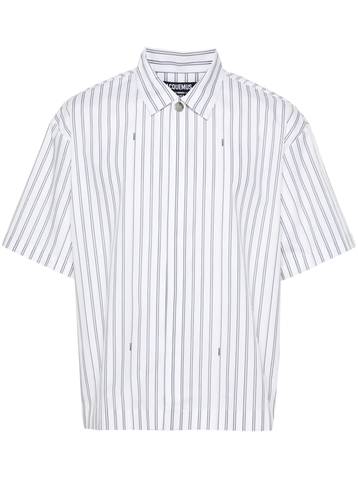 Le Chemise striped poplin shirt