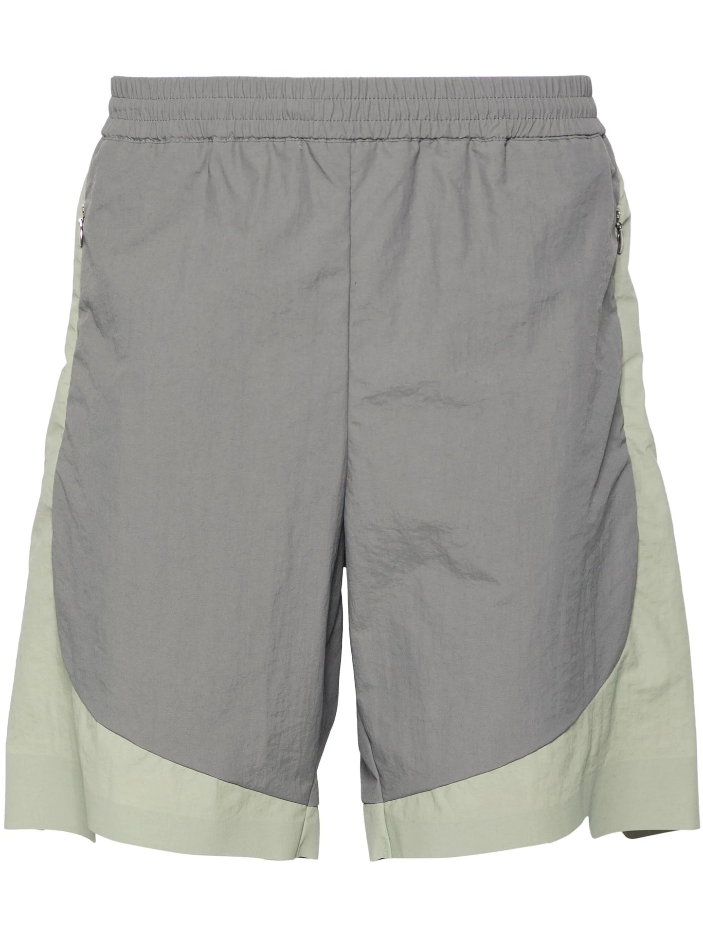 drawstring track shorts