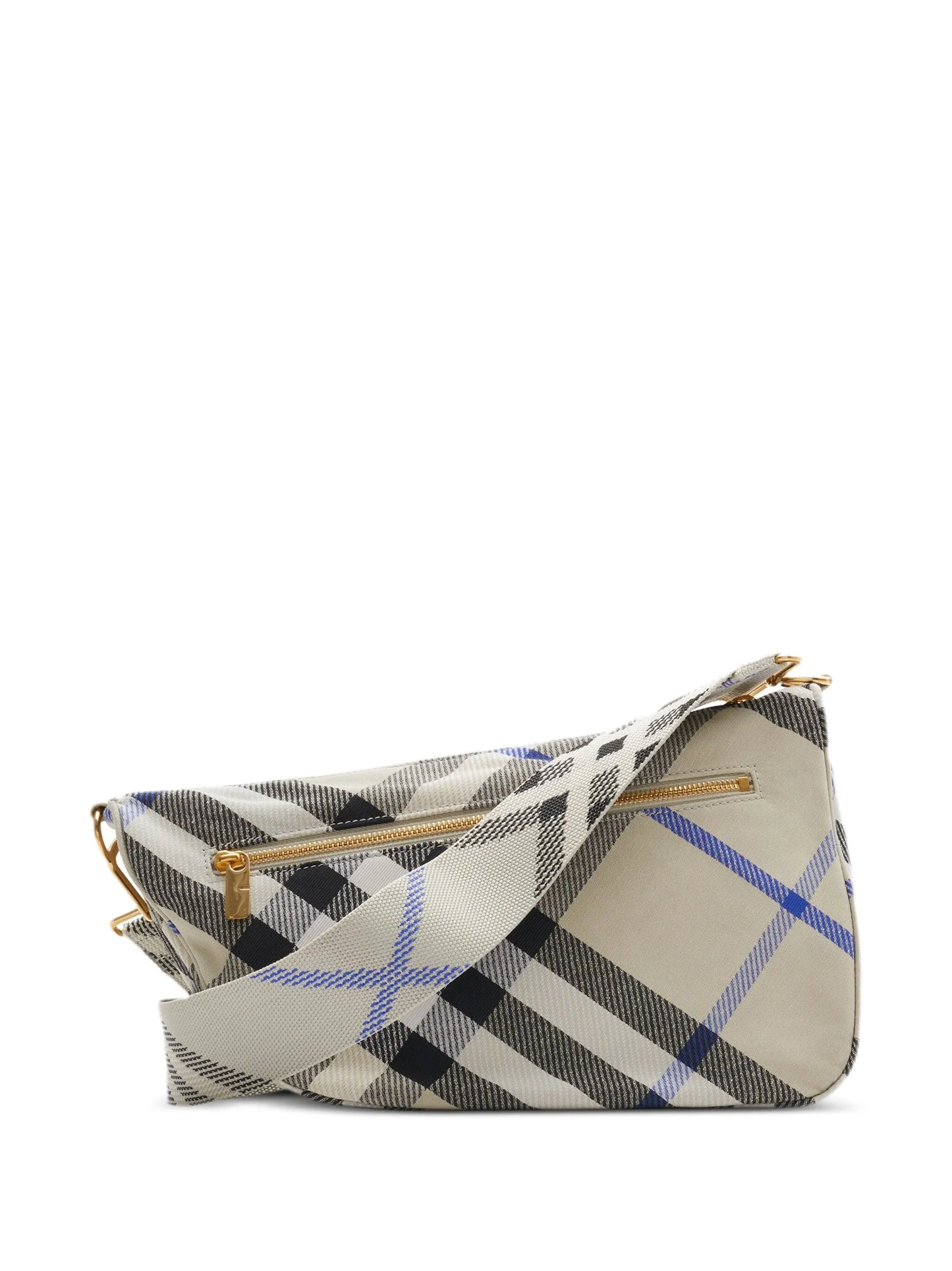 medium Shield checkered shoulder bag