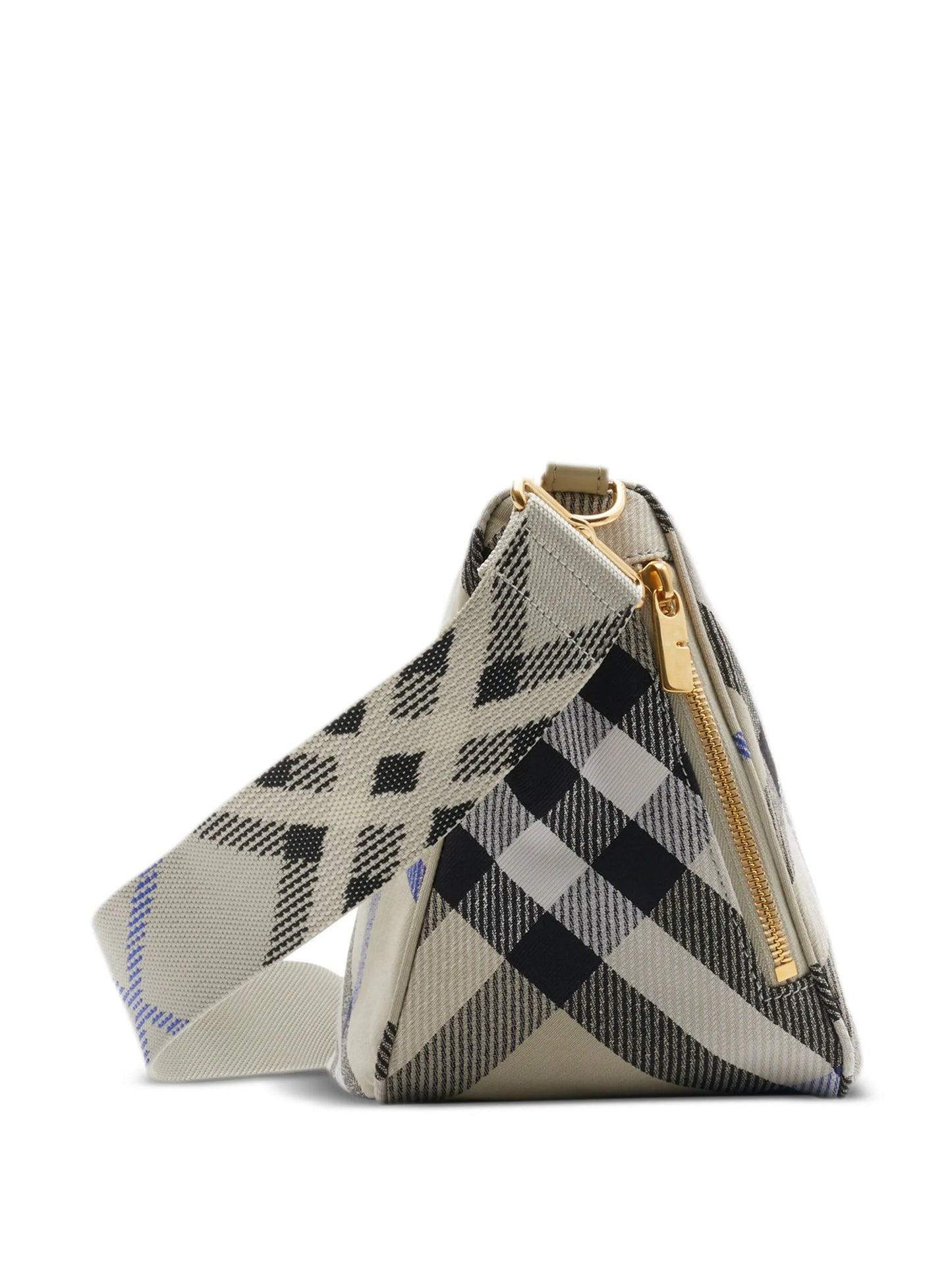 medium Shield checkered shoulder bag