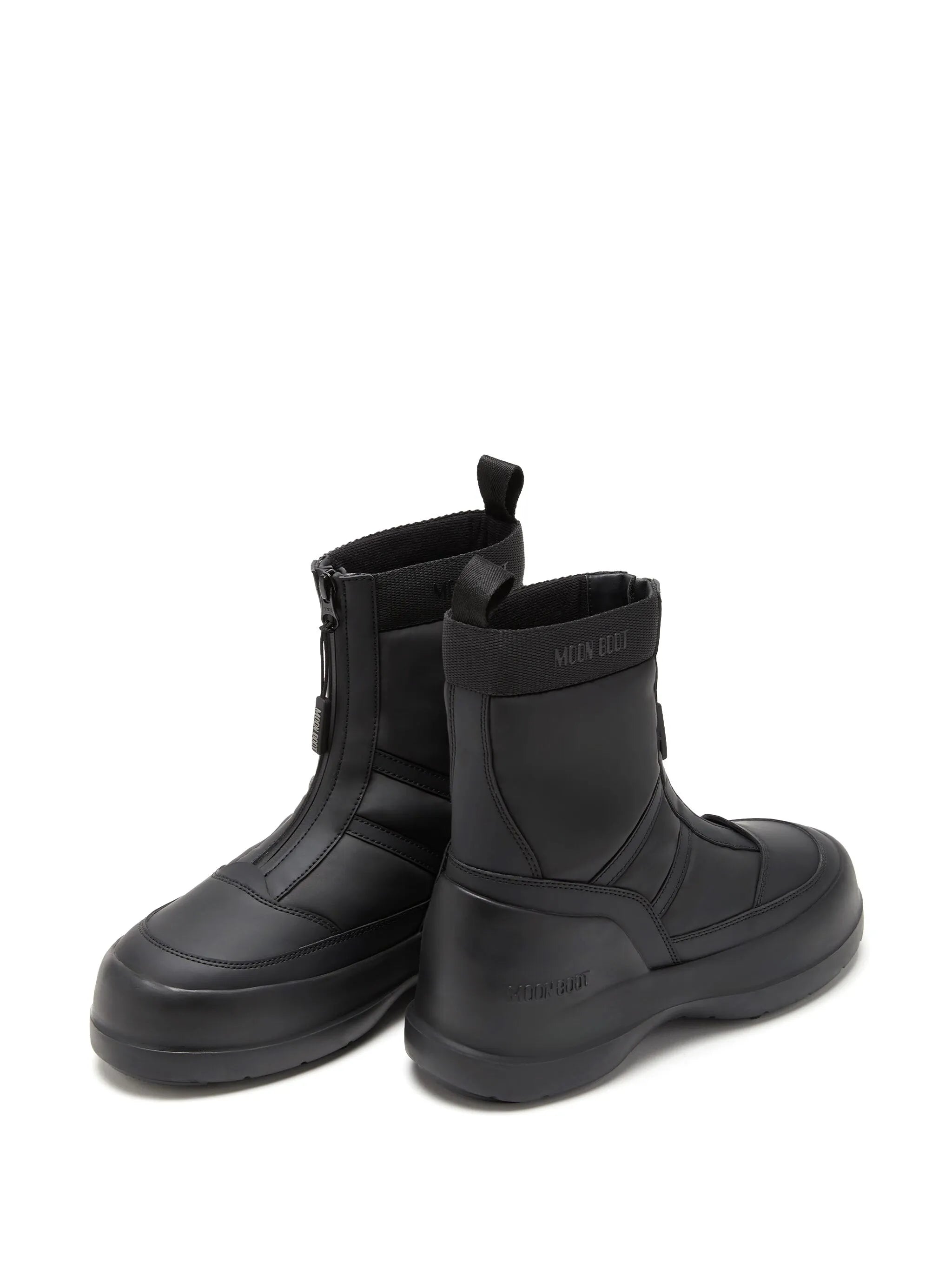 Luna logo-print boots