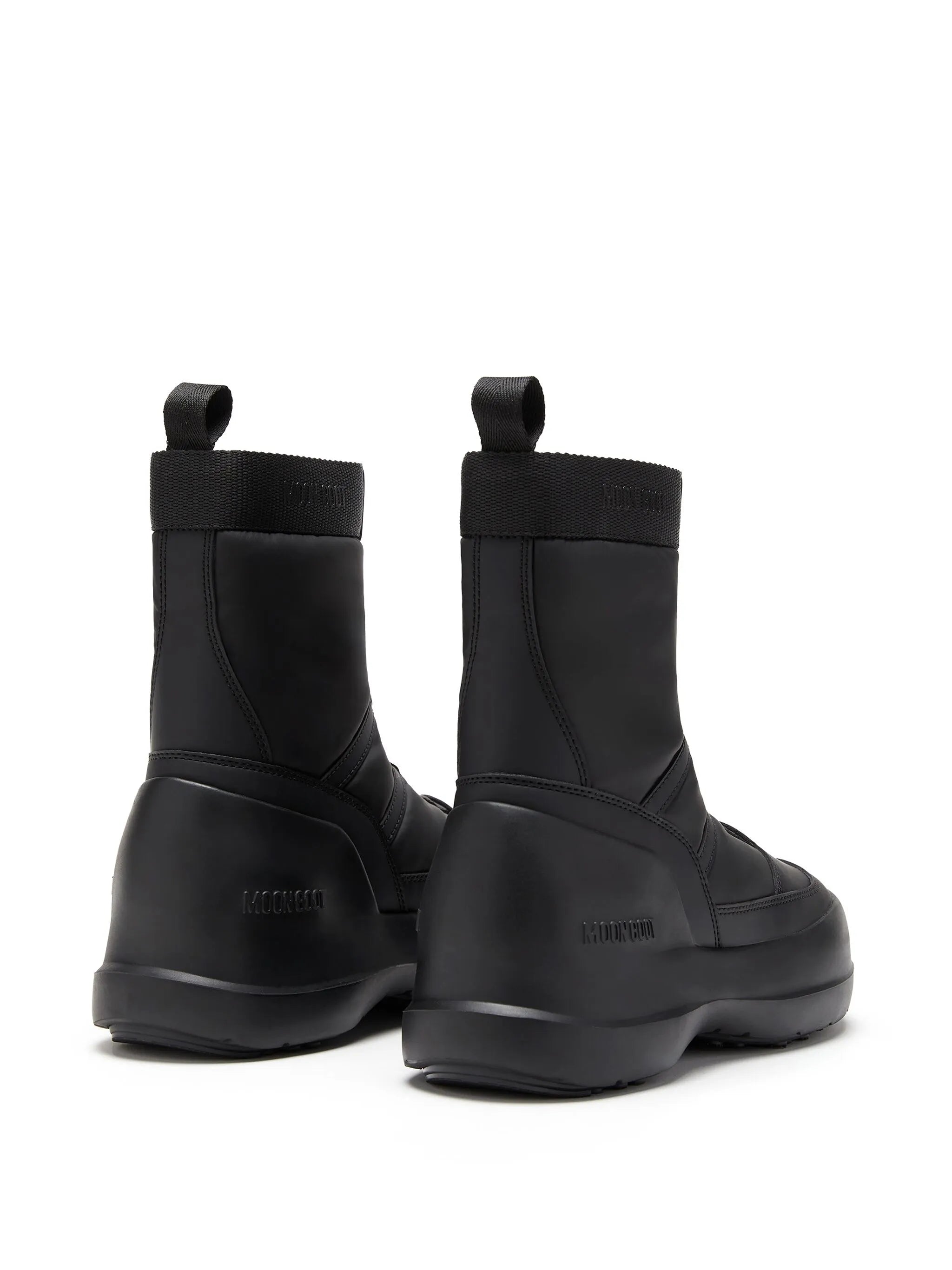 Luna logo-print boots