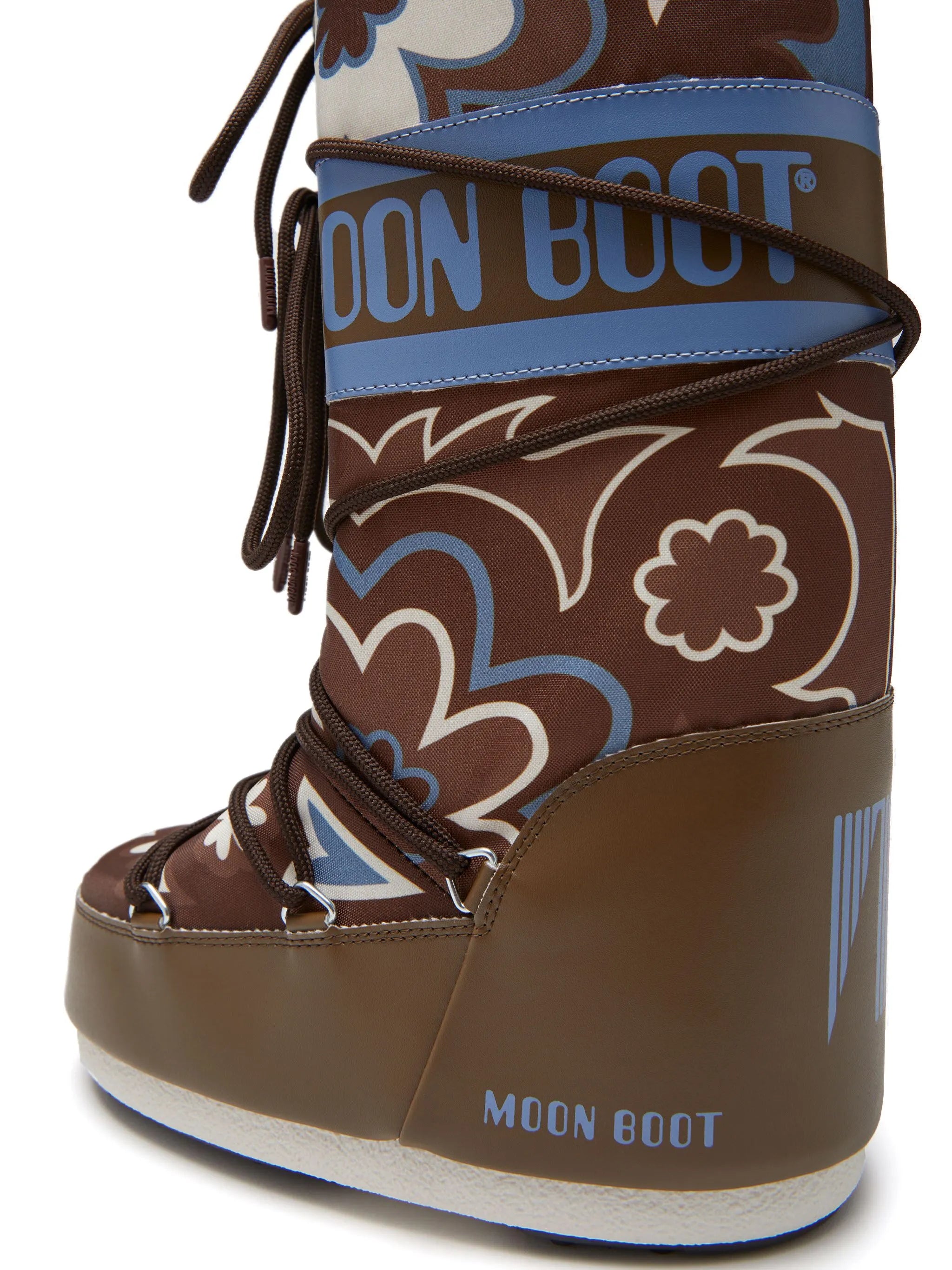 Icon floral-print boots