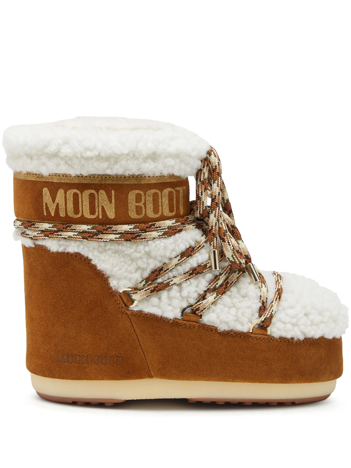 Icon Low brown shearling boots
