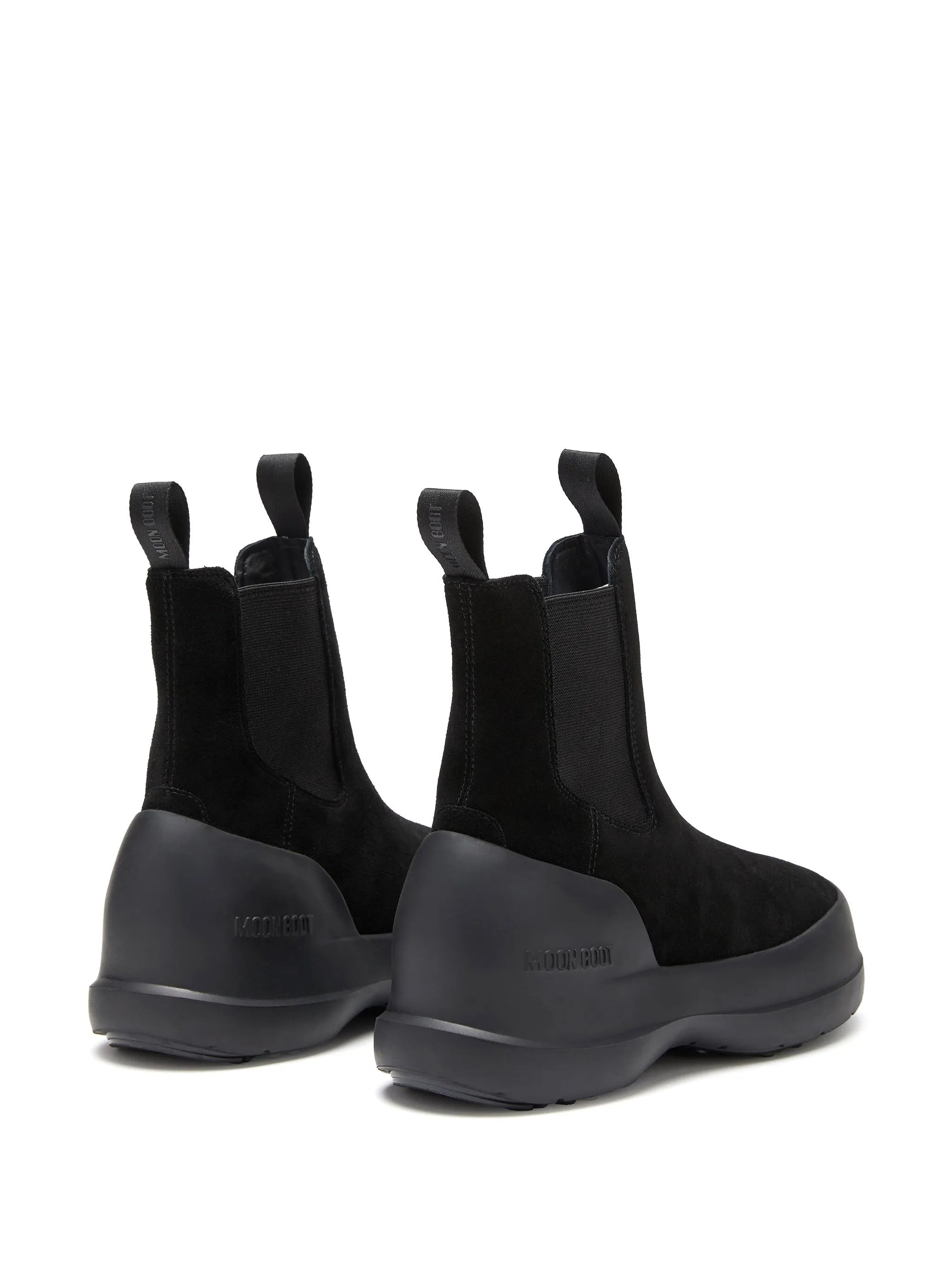 Luna logo-print boots