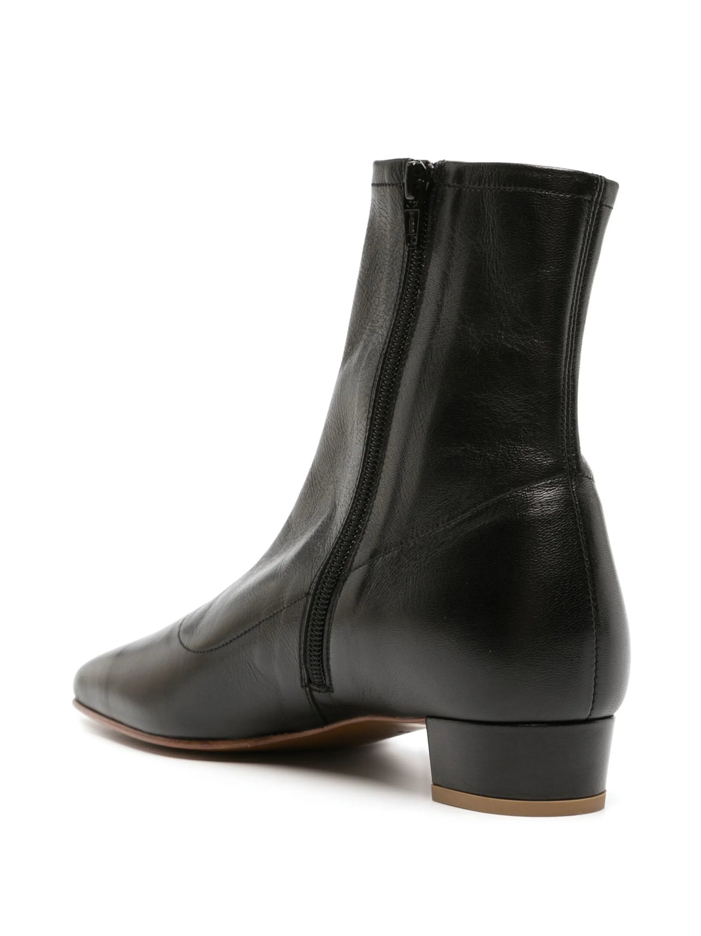 Este 30mm square-toe ankle boots