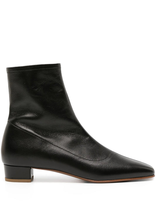 Este 30mm square-toe ankle boots