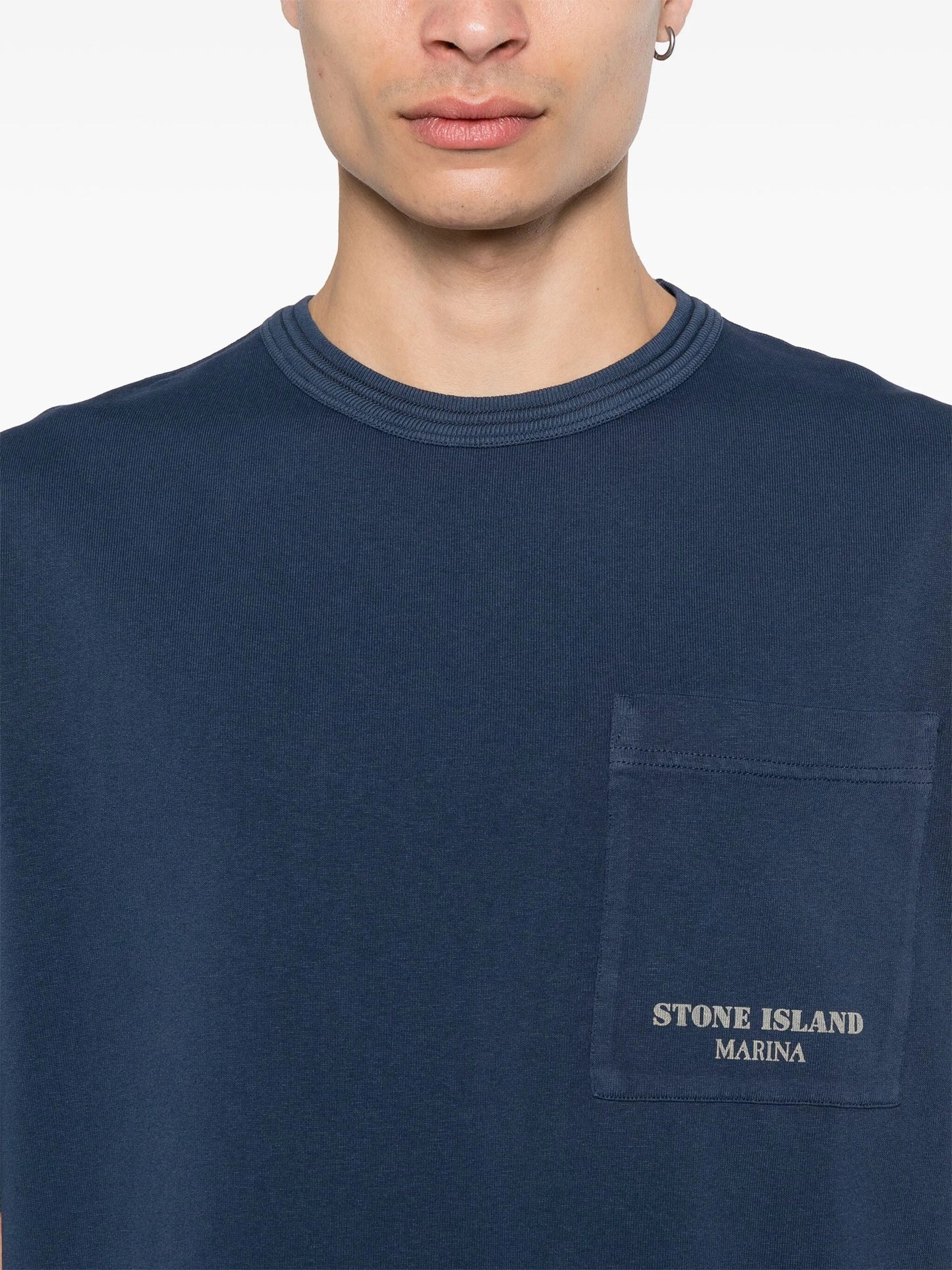 logo-print cotton T-shirt