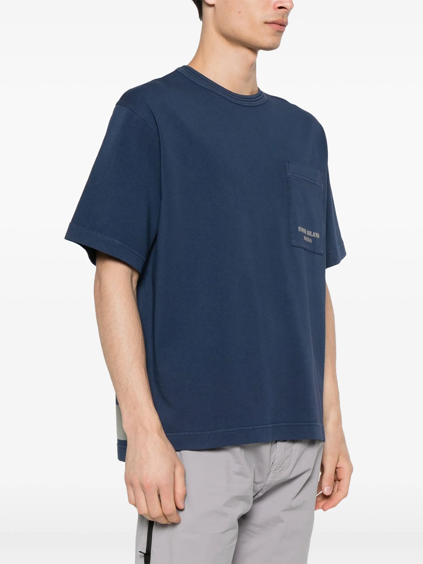 logo-print cotton T-shirt