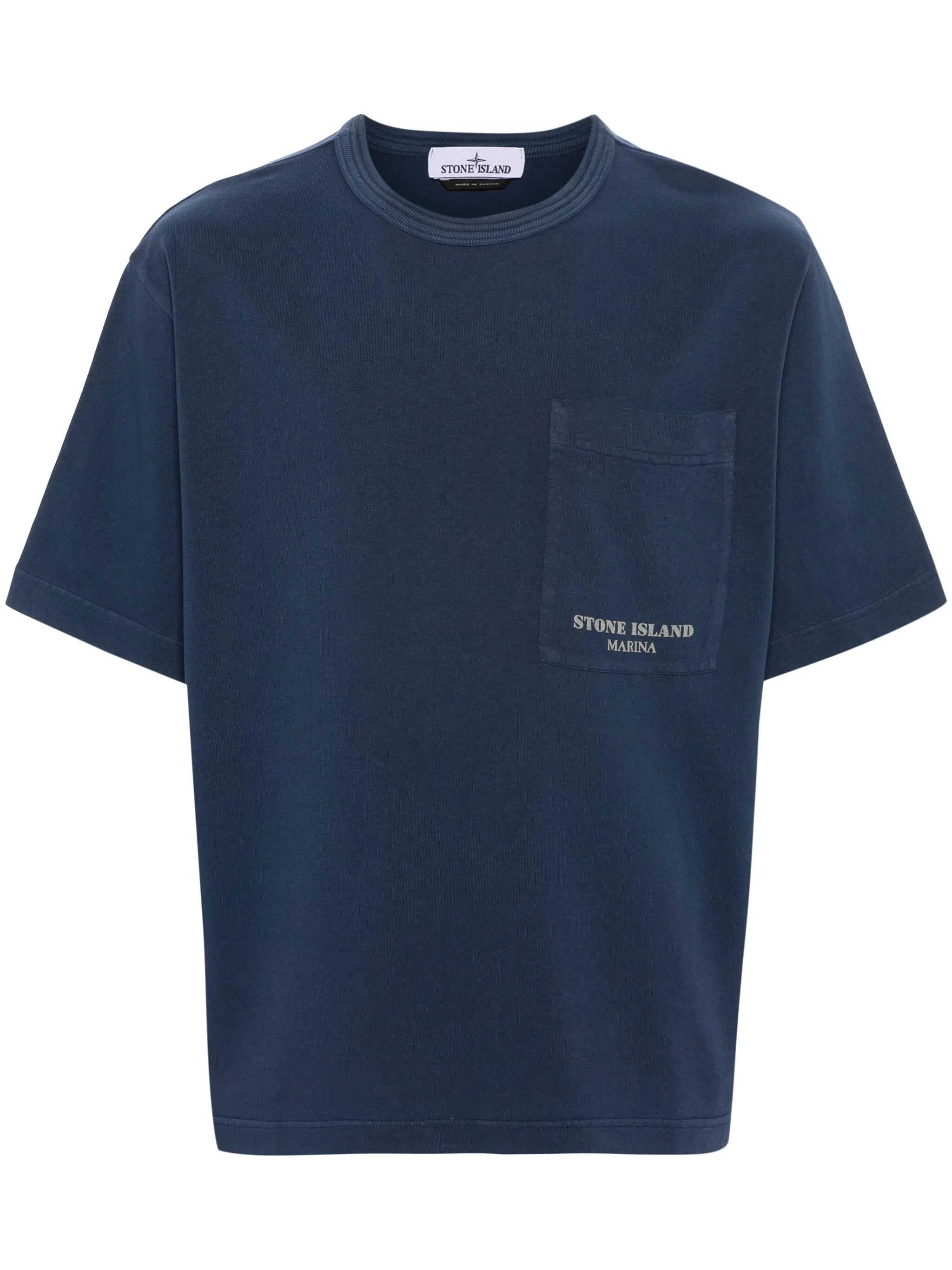 logo-print cotton T-shirt