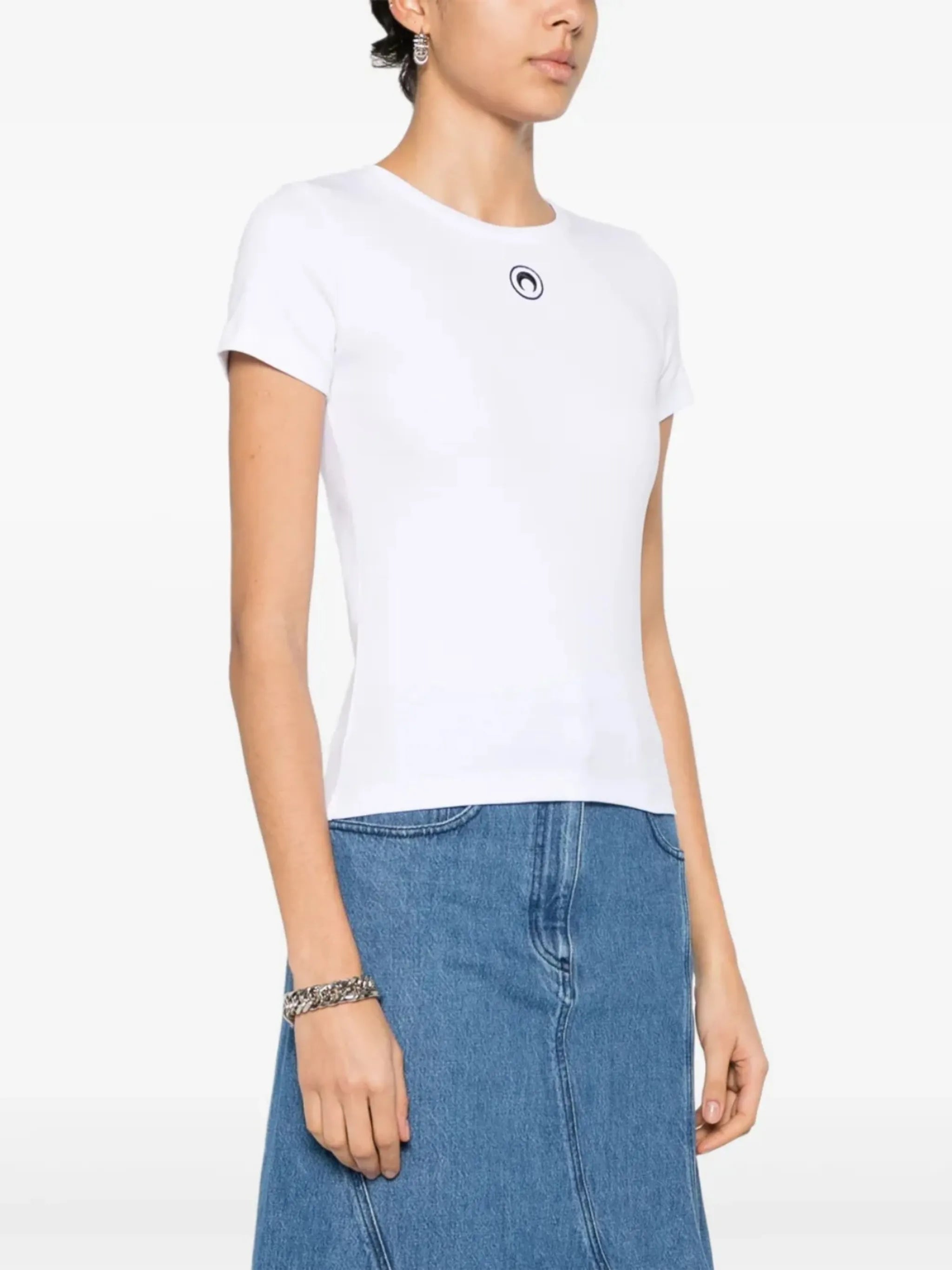 moon logo jersey baby fit T-shirt