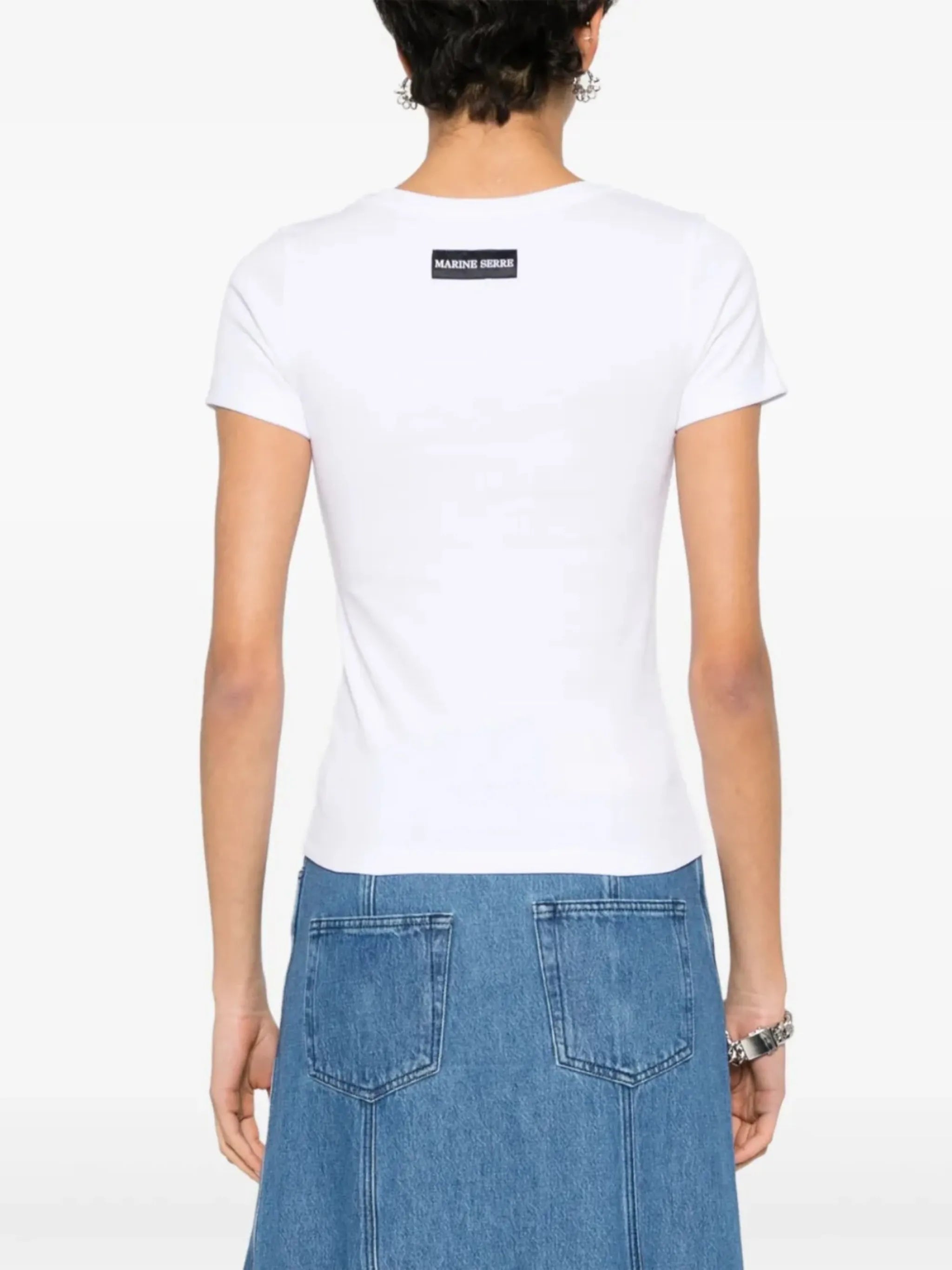 moon logo jersey baby fit T-shirt