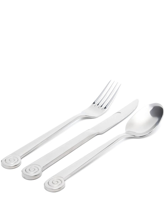 L'Escargot cutlery (two-person setting)