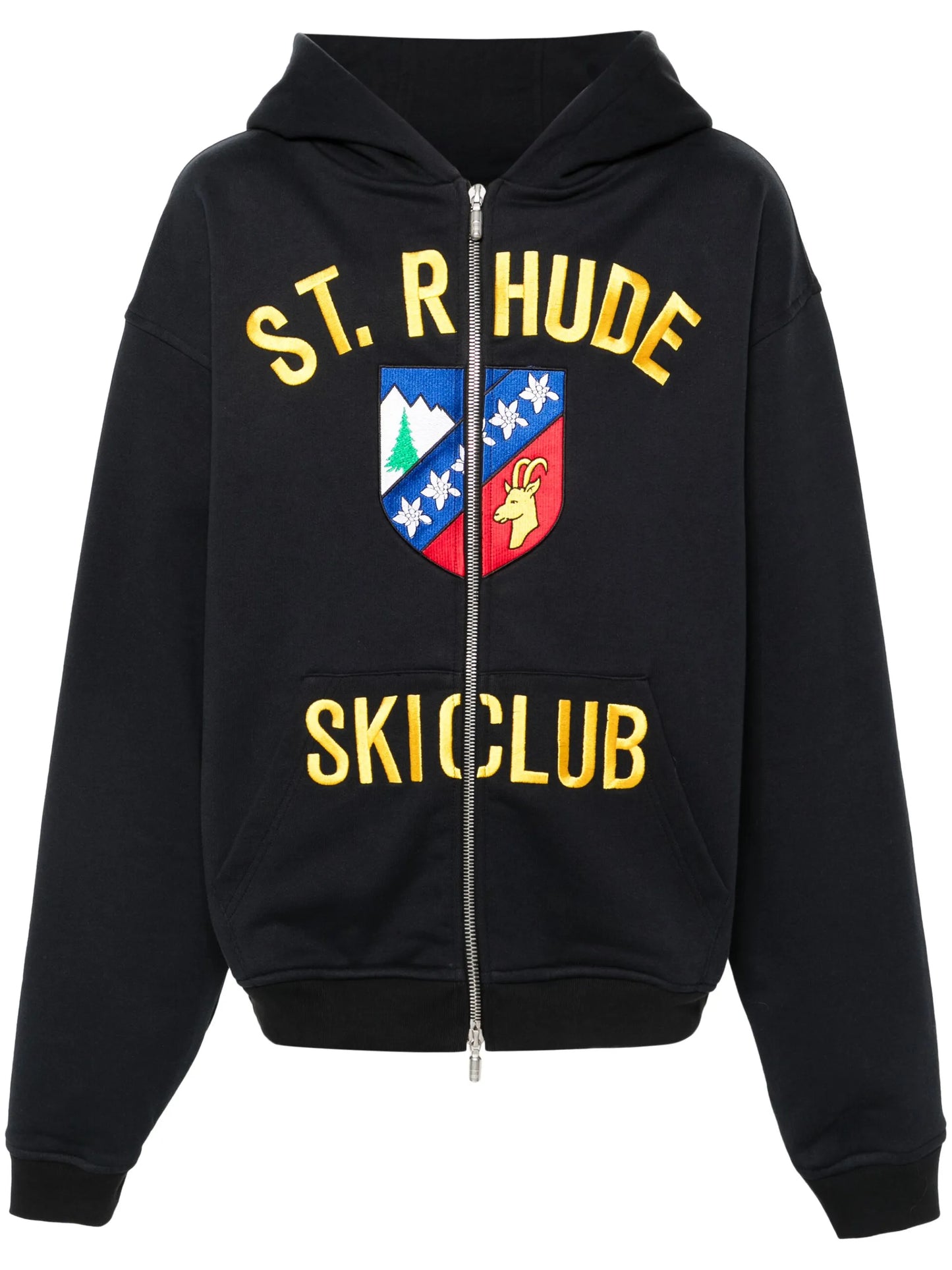 zipped hoodie