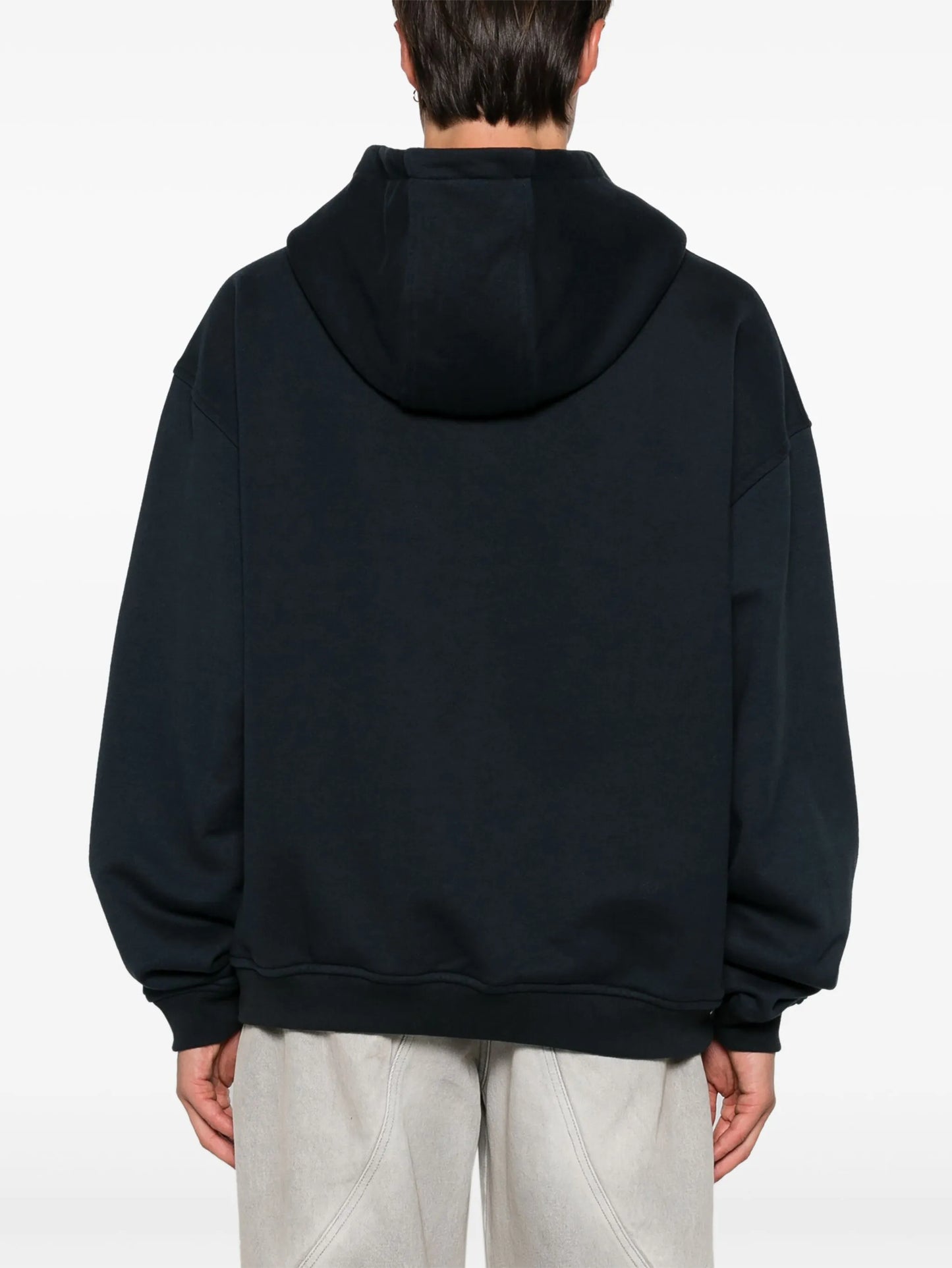 zipped hoodie