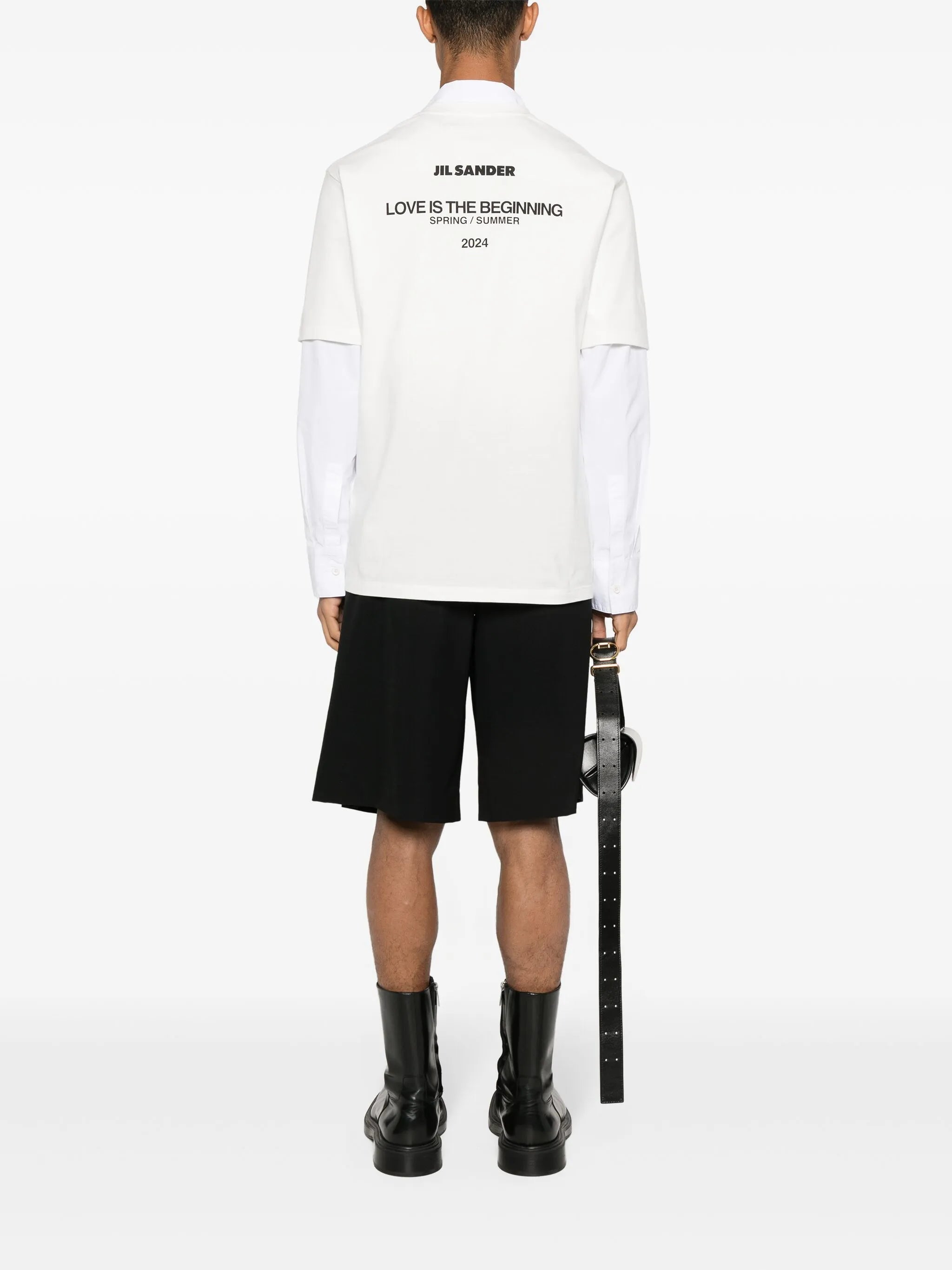 logo-print cotton T-shirt