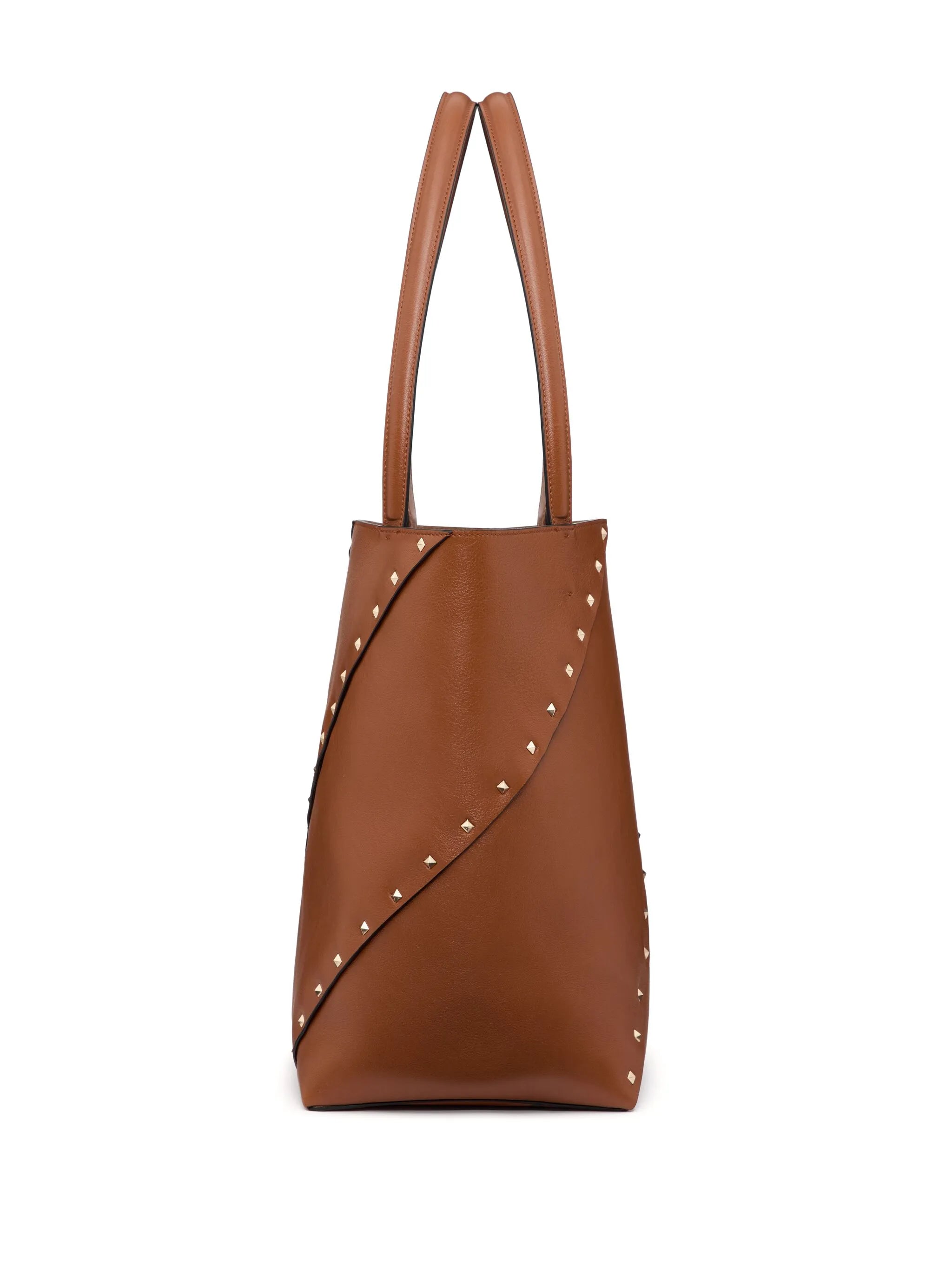 Rockstud Wispy leather tote bag